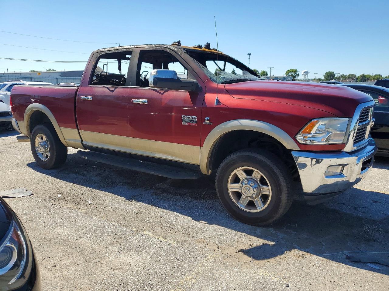 2011 Dodge Ram 2500 Burgundy vin: 3D7UT2CL8BG539920