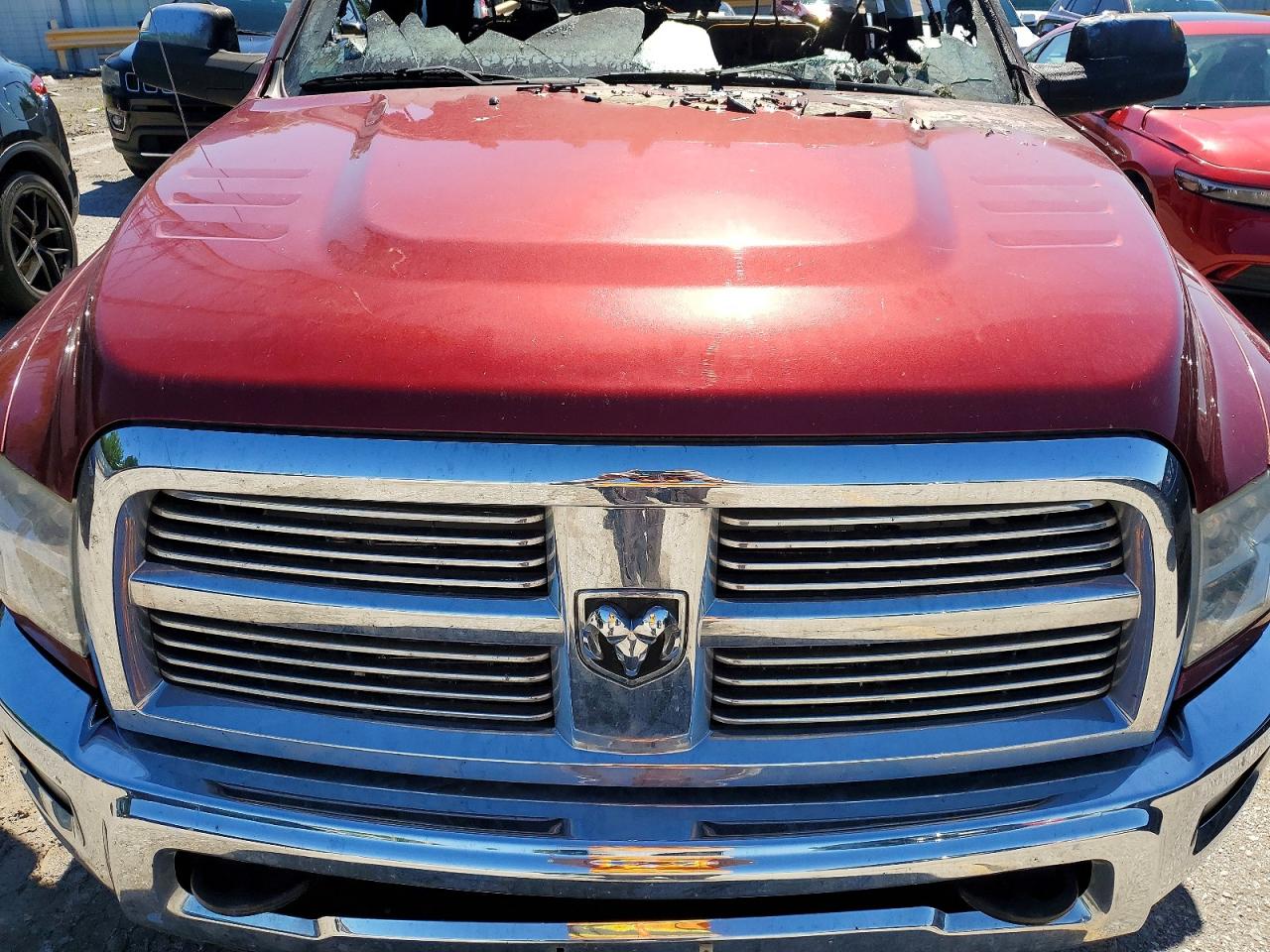 2011 Dodge Ram 2500 Burgundy vin: 3D7UT2CL8BG539920