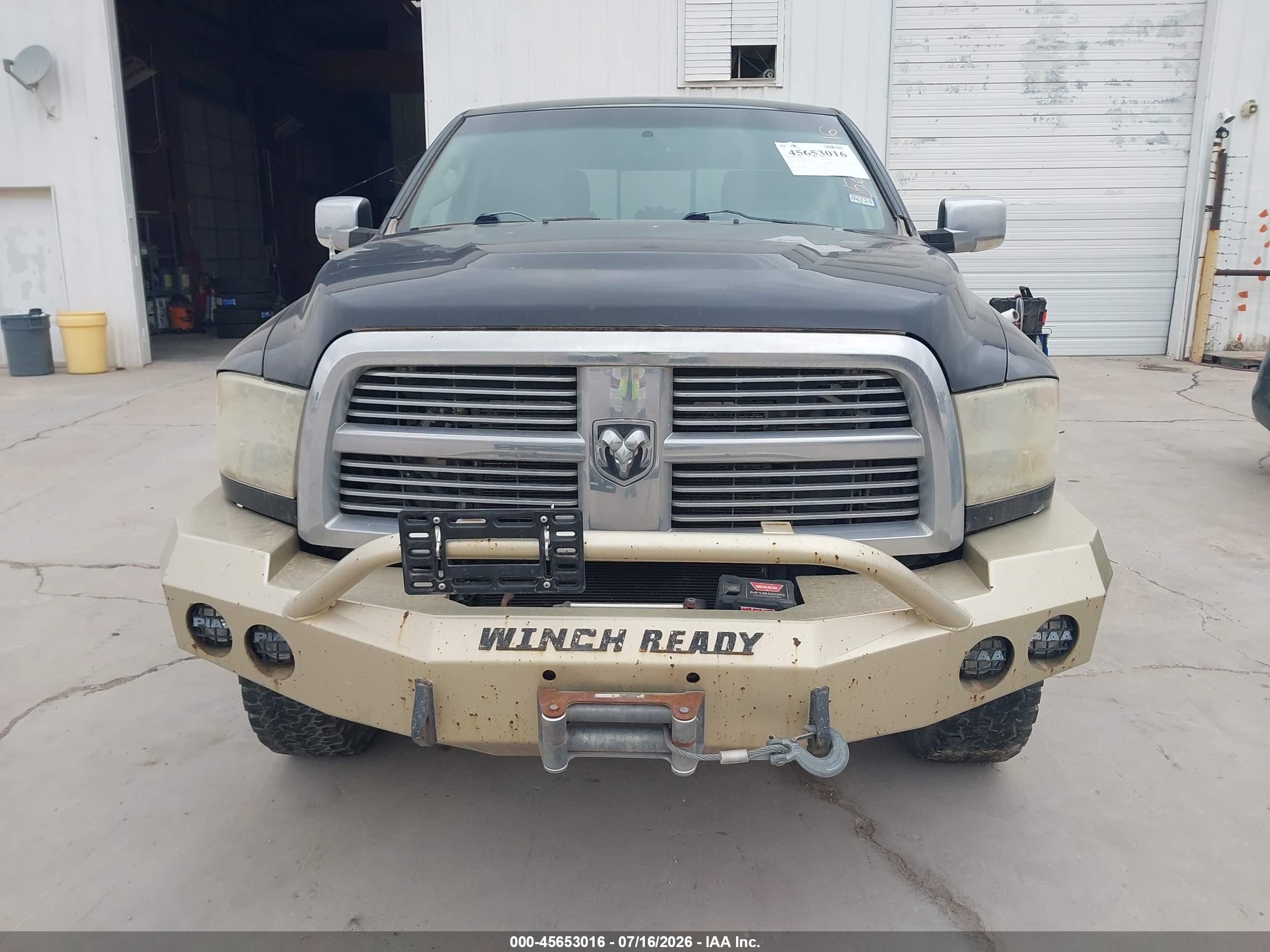 2011 Ram Ram 2500 Laramie Longhorn Black vin: 3D7UT2CL8BG571086