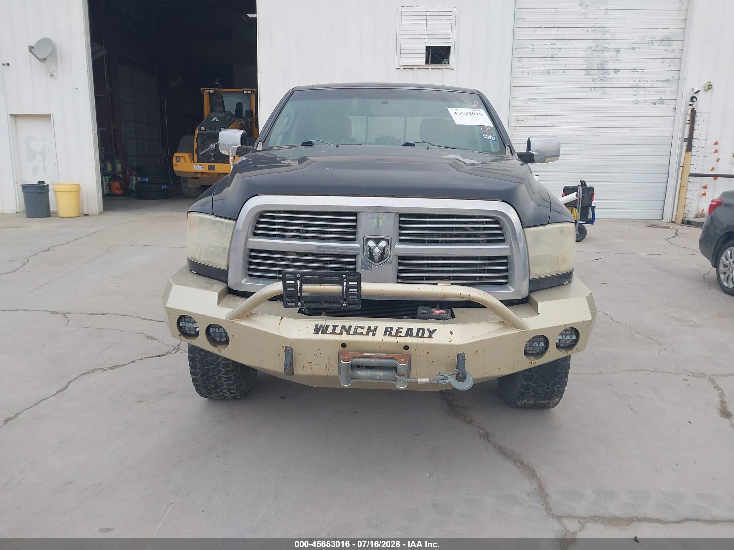 2011 Ram Ram 2500 Laramie Longhorn Black vin: 3D7UT2CL8BG571086