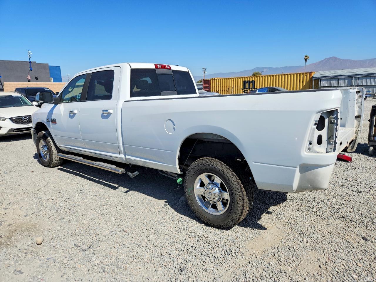2010 Dodge Ram 2500 White vin: 3D7UT2CL9AG106914