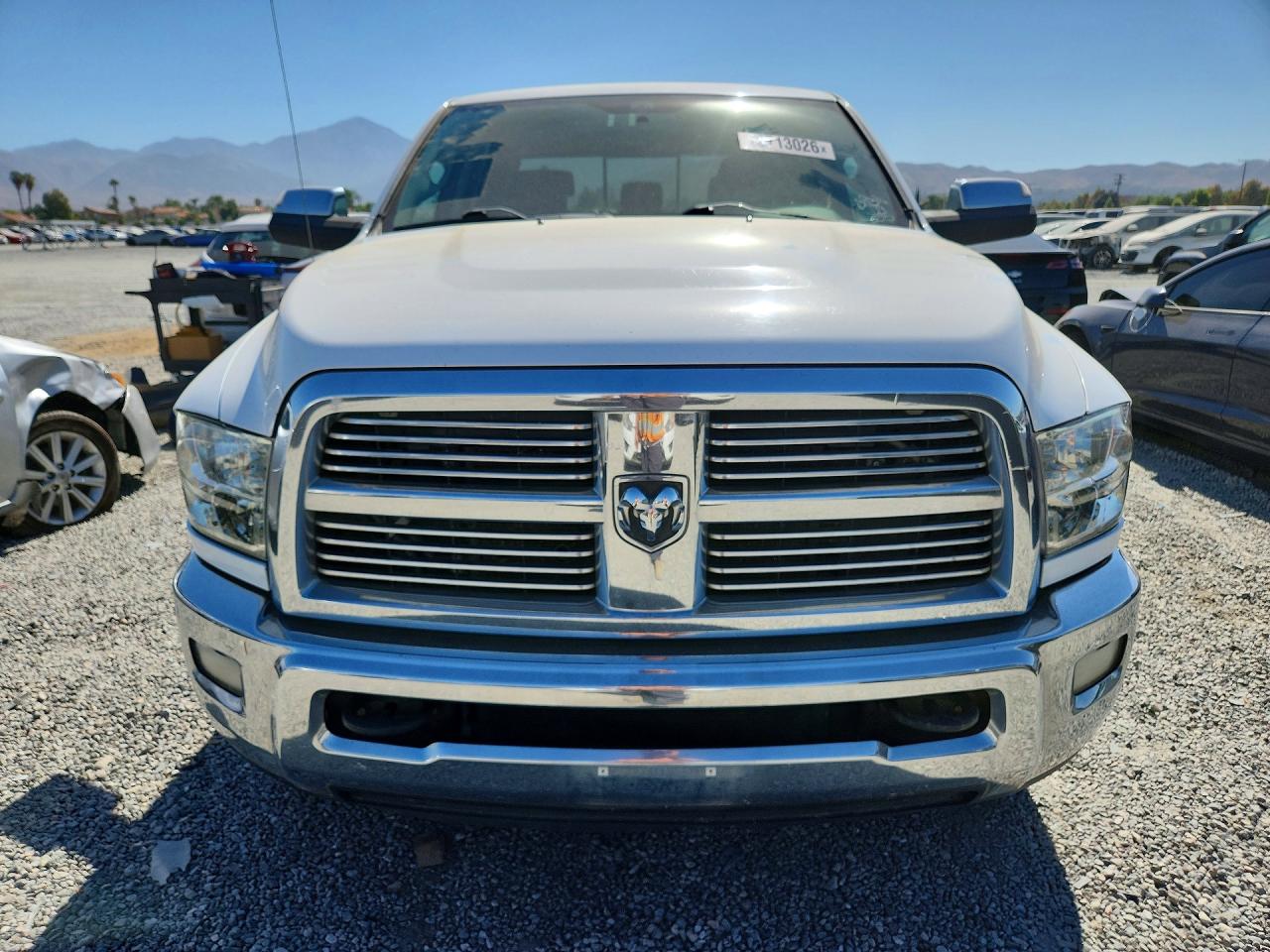 2010 Dodge Ram 2500 White vin: 3D7UT2CL9AG106914