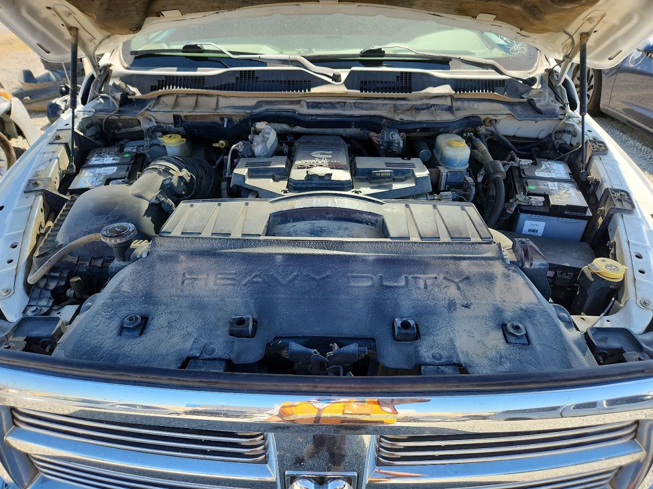 2010 Dodge Ram 2500 White vin: 3D7UT2CL9AG106914