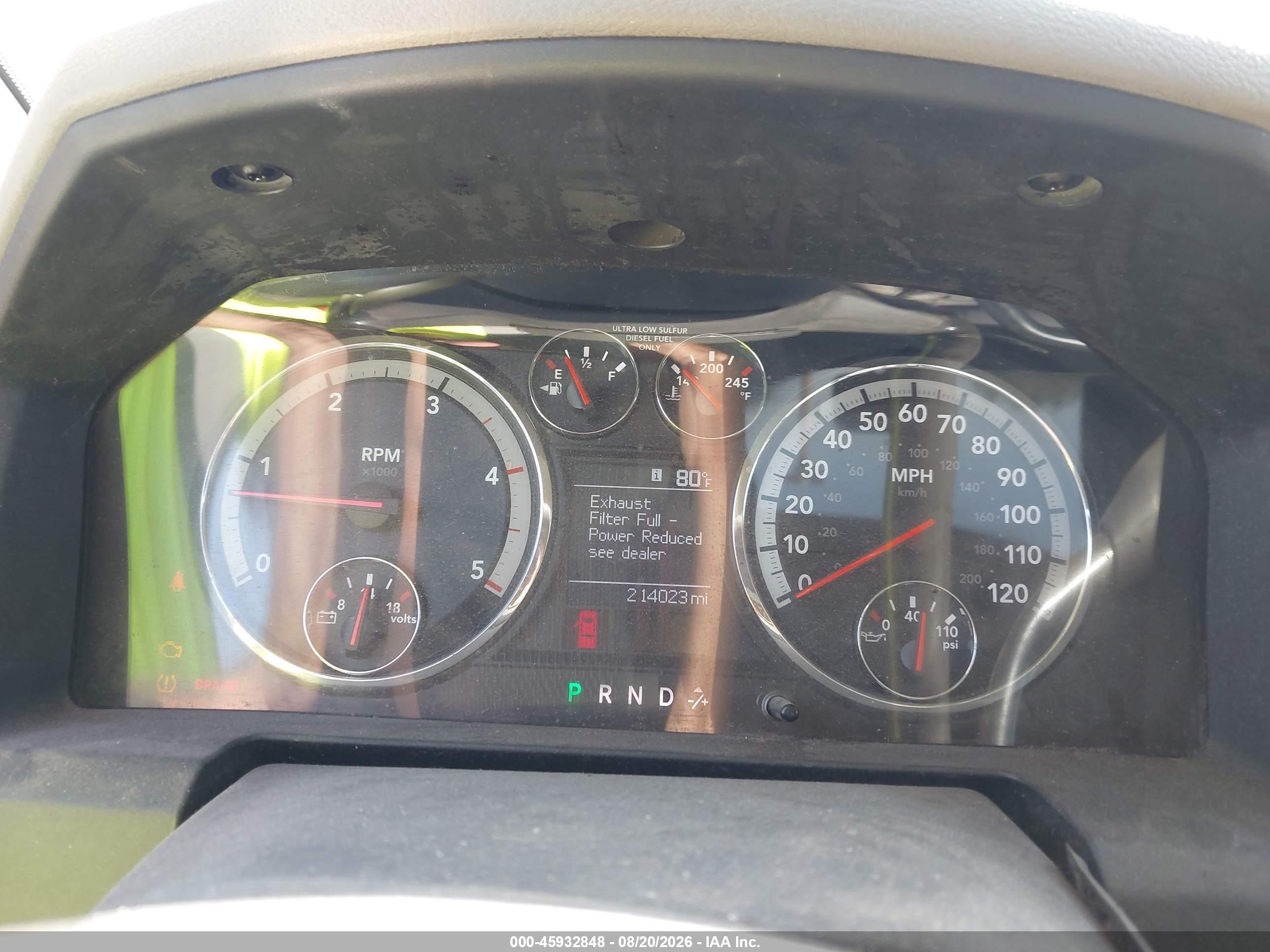 2011 Ram Ram 2500 St Green vin: 3D7UT2CL9BG522303