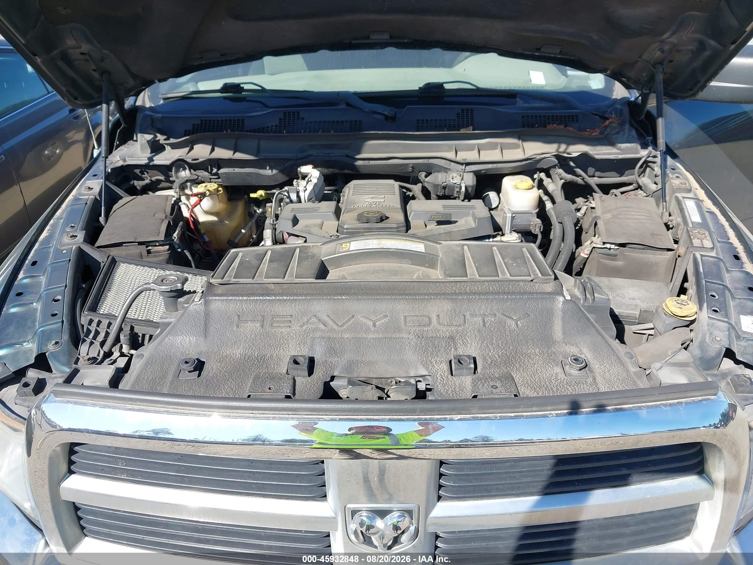 2011 Ram Ram 2500 St Green vin: 3D7UT2CL9BG522303