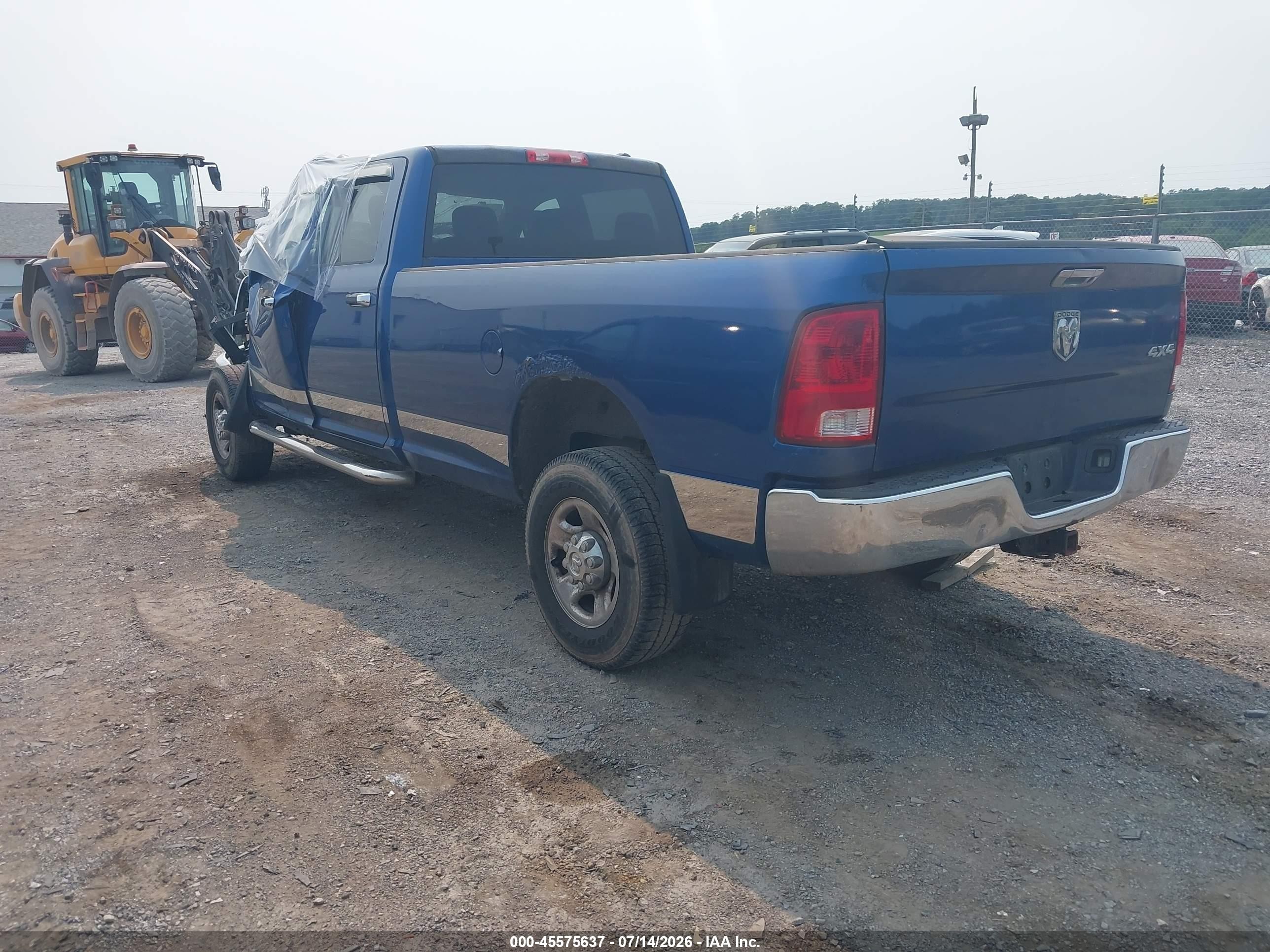 2010 Dodge Ram 2500 St Blue vin: 3D7UT2CLXAG141588