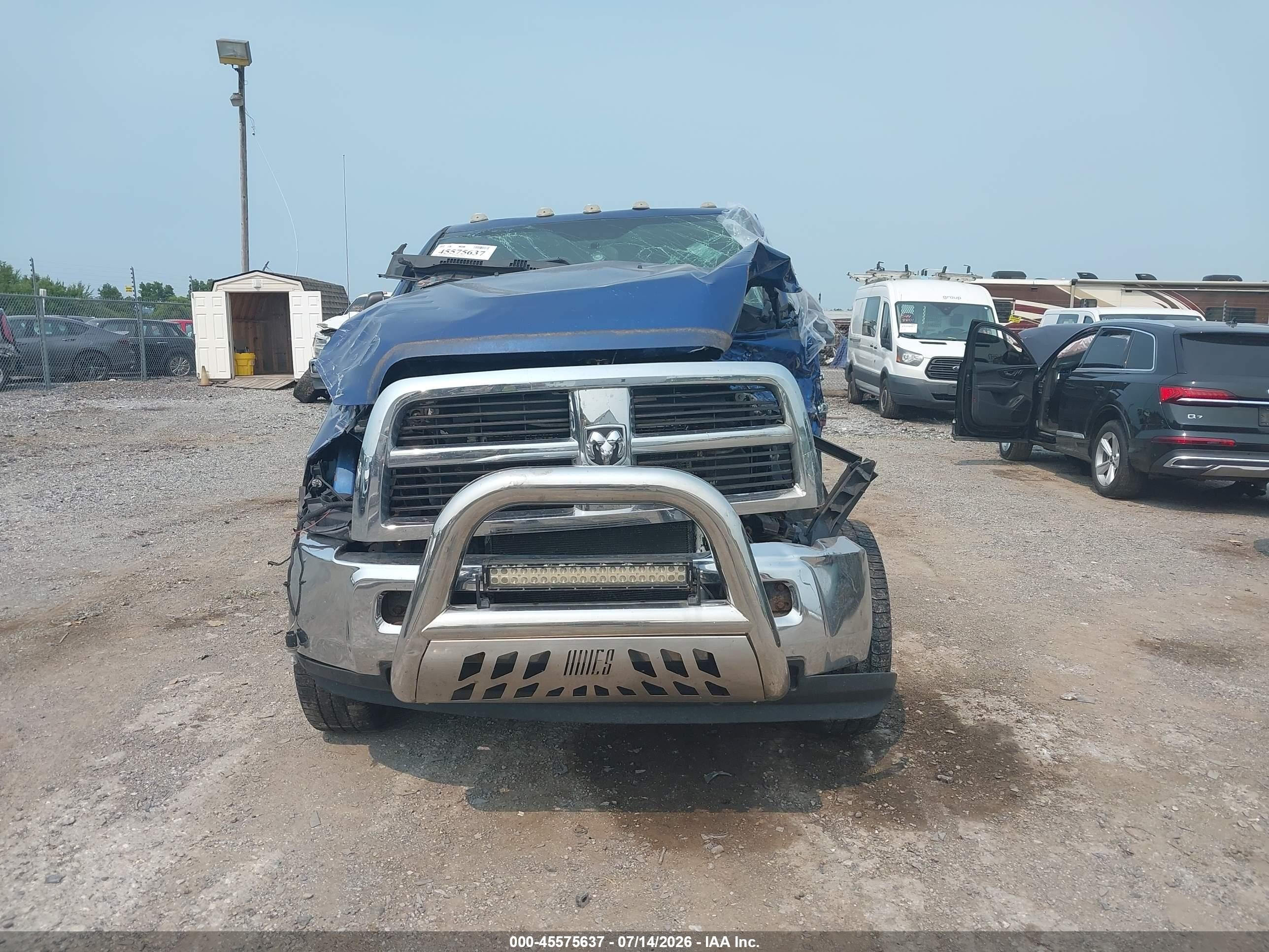 2010 Dodge Ram 2500 St Blue vin: 3D7UT2CLXAG141588