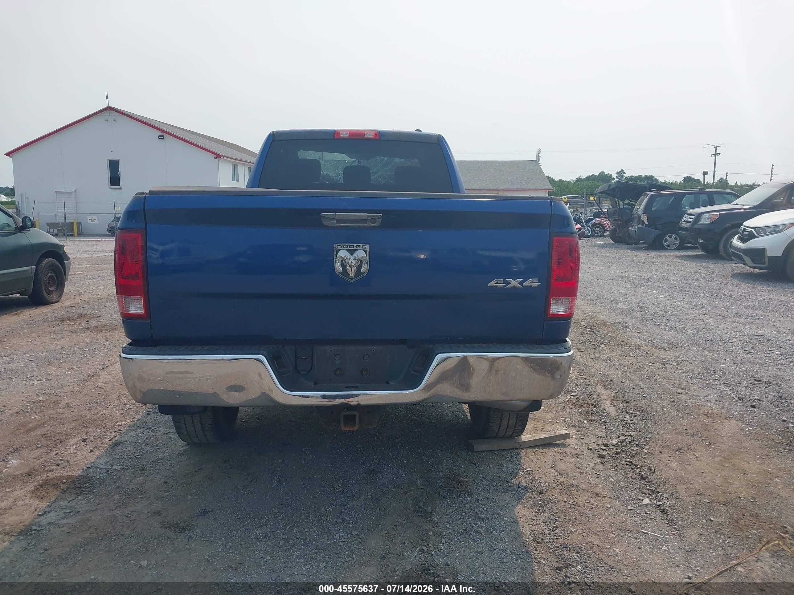 2010 Dodge Ram 2500 St Blue vin: 3D7UT2CLXAG141588