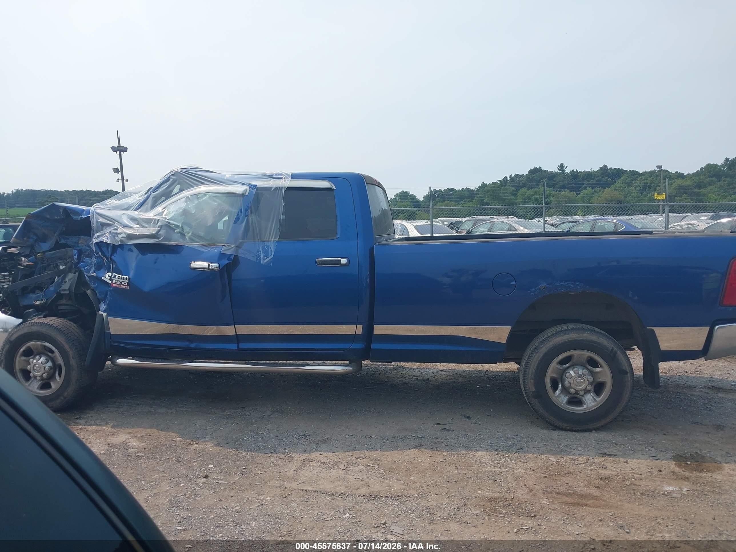 2010 Dodge Ram 2500 St Blue vin: 3D7UT2CLXAG141588