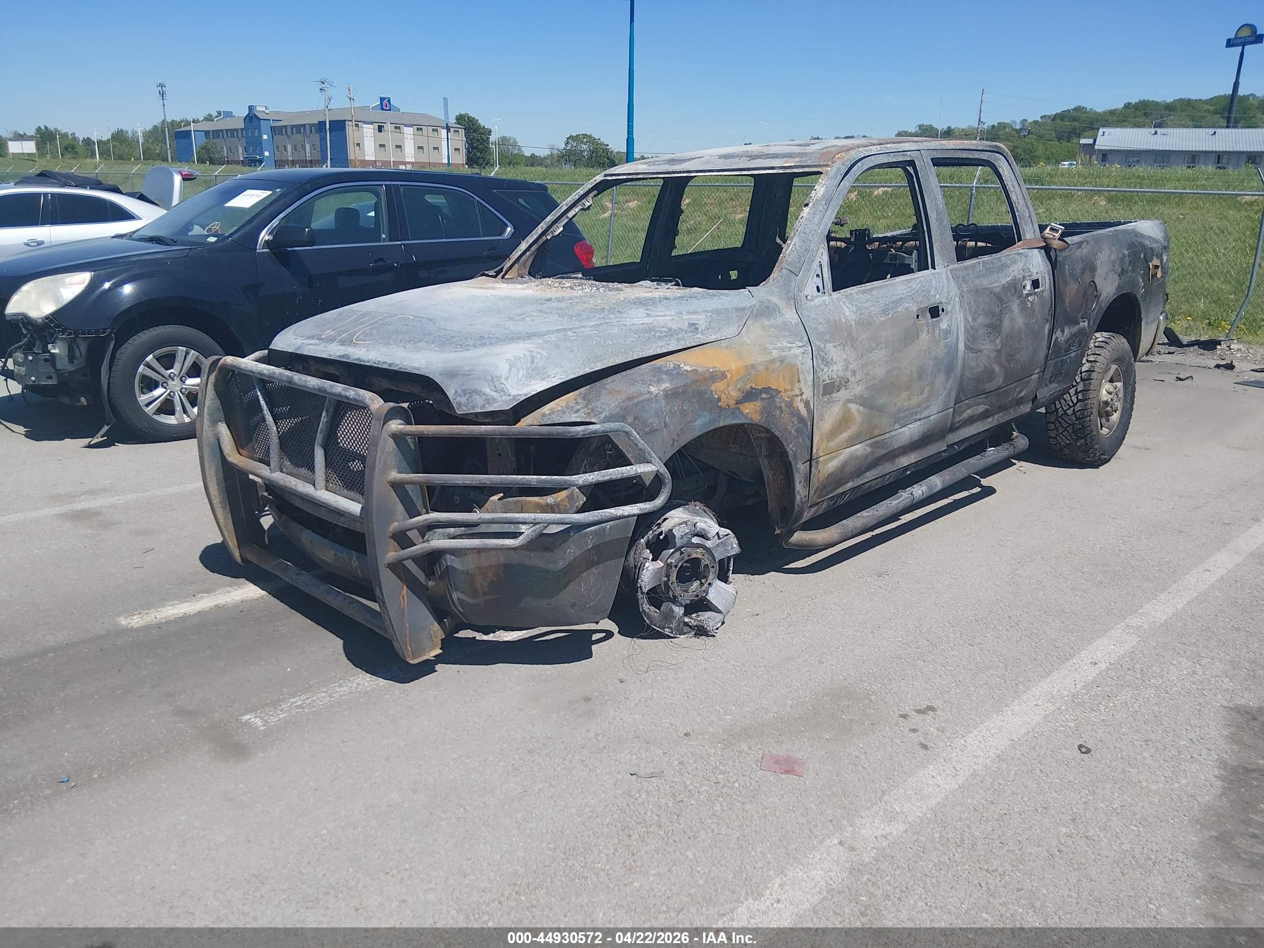2010 Dodge Ram 2500 St Черный vin: 3D7UT2CLXAG144751
