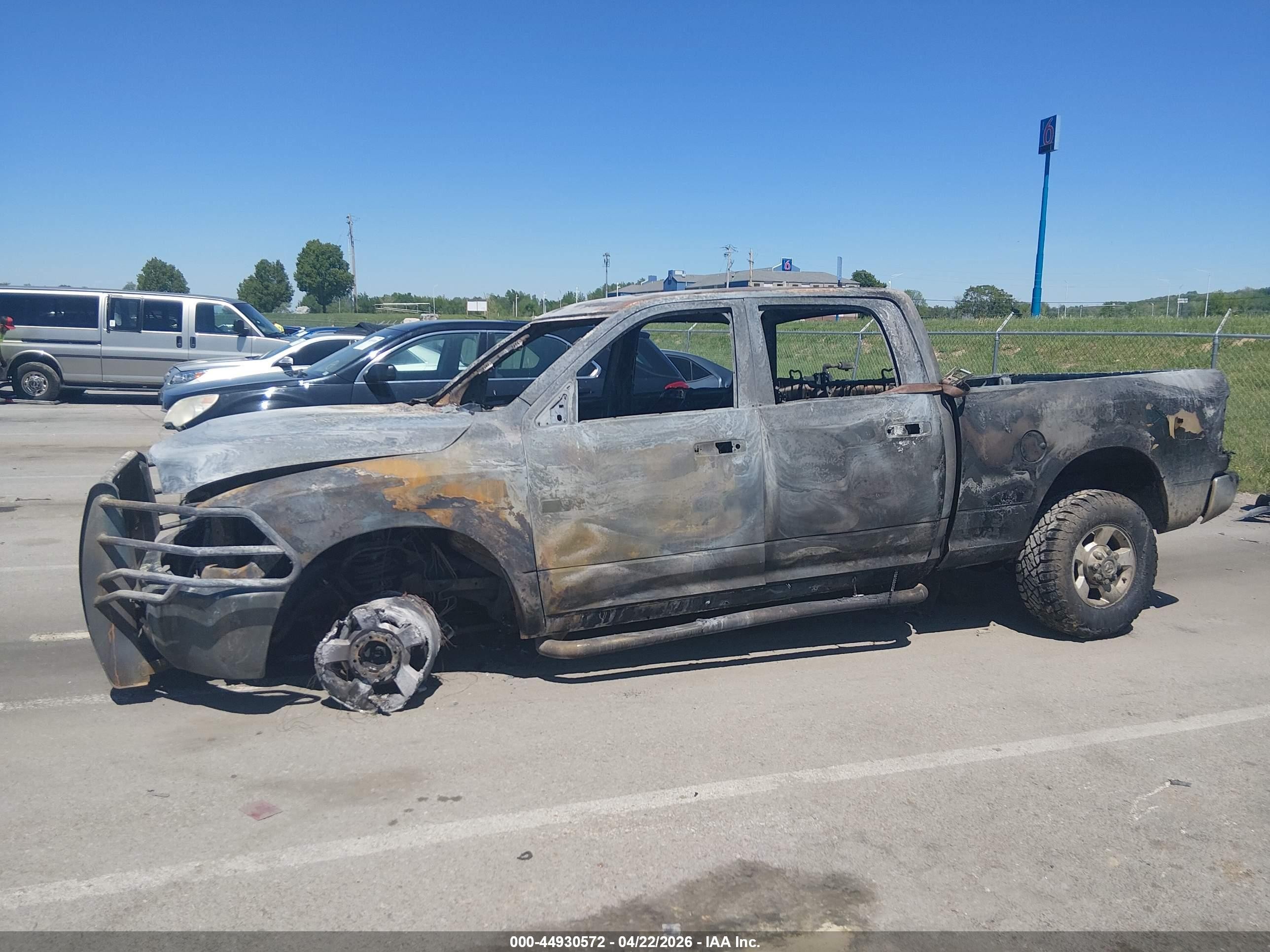 2010 Dodge Ram 2500 St Черный vin: 3D7UT2CLXAG144751