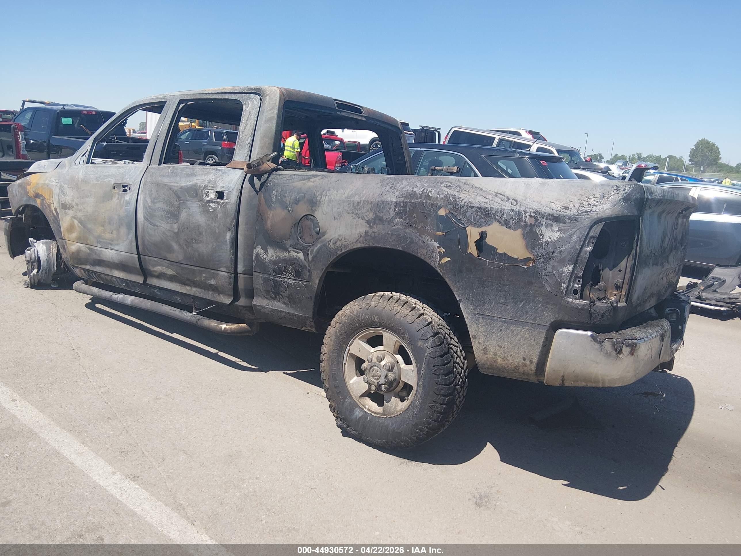 2010 Dodge Ram 2500 St Черный vin: 3D7UT2CLXAG144751