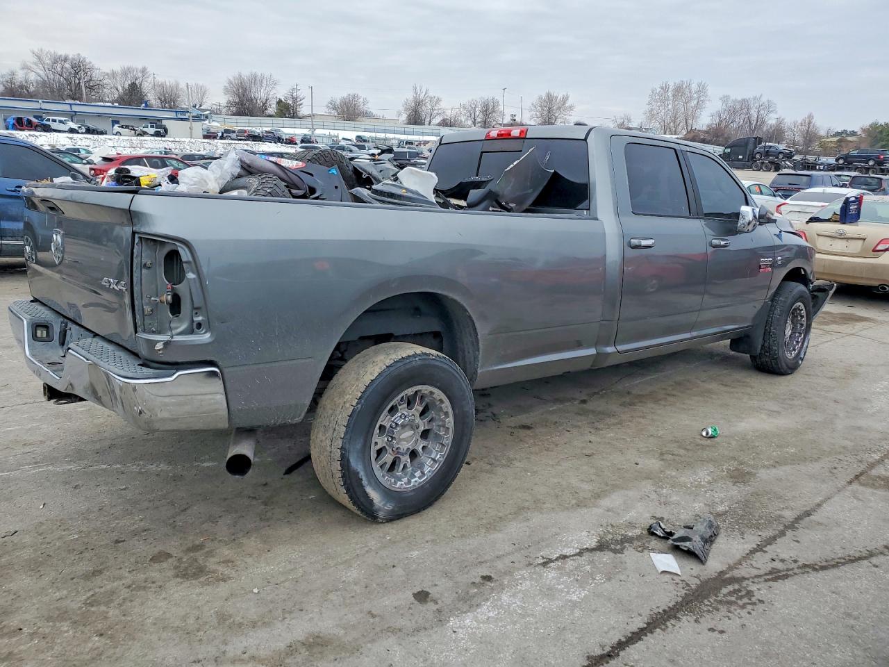 2010 Dodge Ram 2500 Gray vin: 3D7UT2CLXAG150985