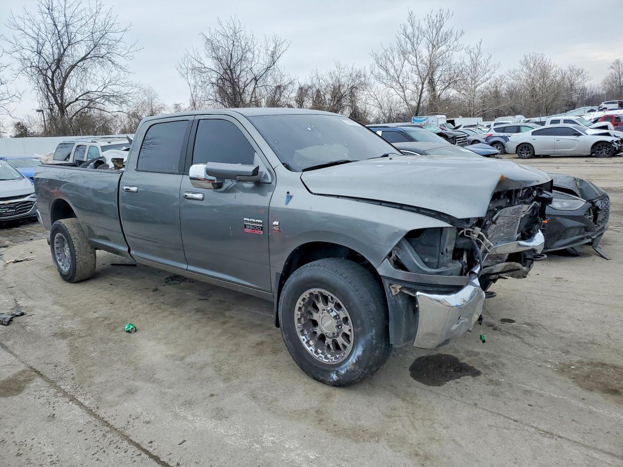 2010 Dodge Ram 2500 Gray vin: 3D7UT2CLXAG150985