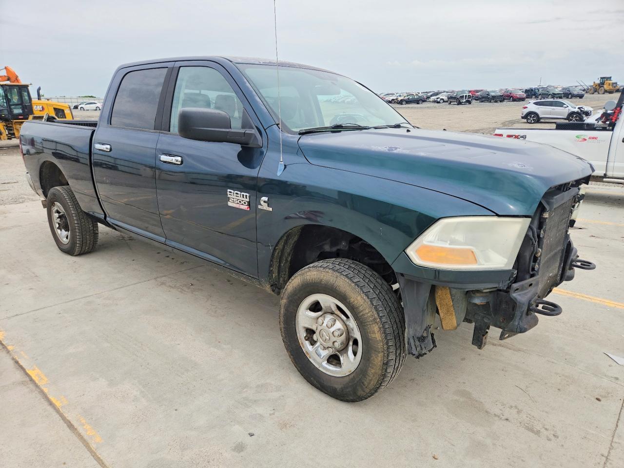 2011 Dodge Ram 2500 Зеленый vin: 3D7UT2CLXBG554516