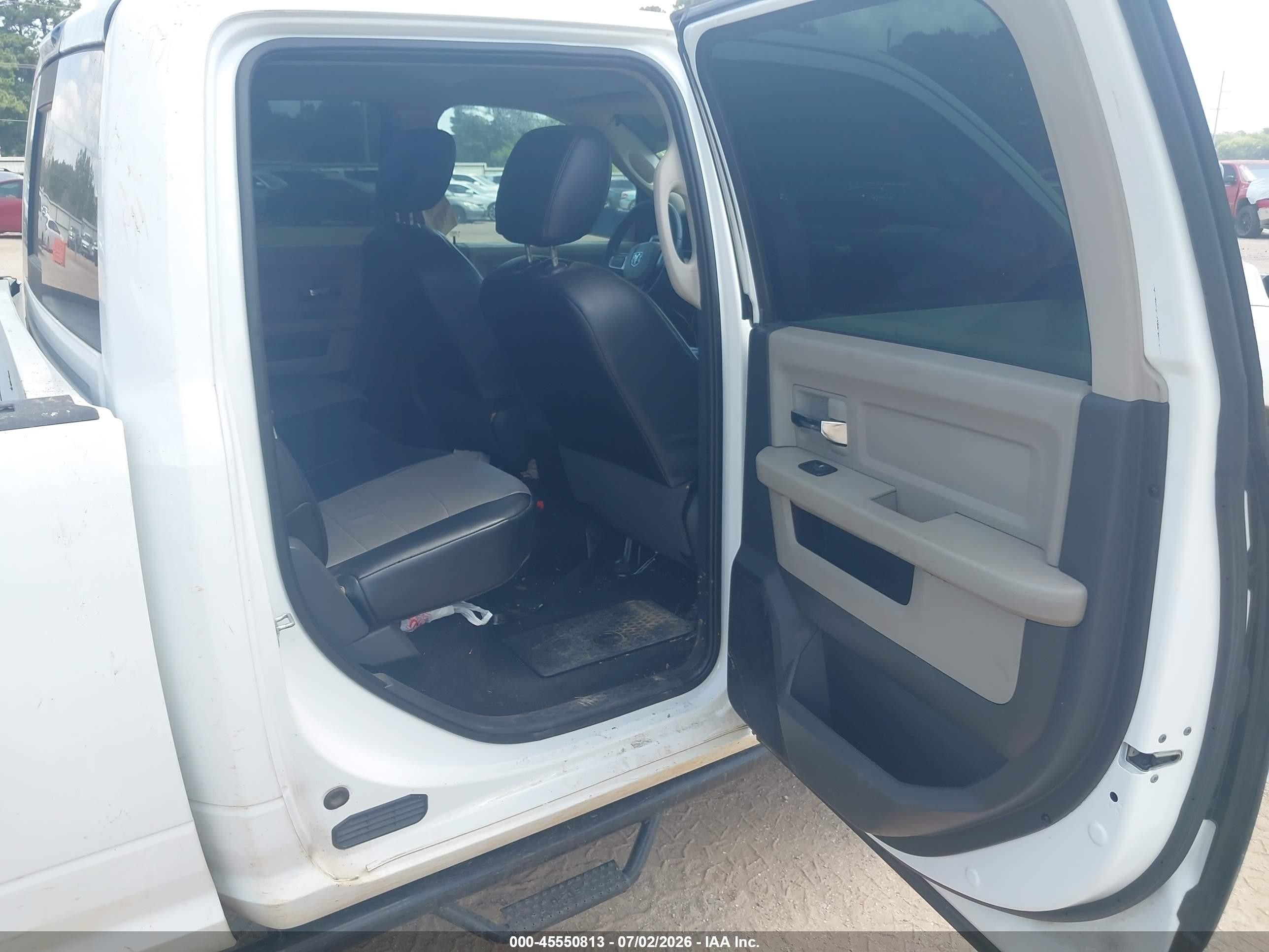 2011 Ram Ram 2500 Slt White vin: 3D7UT2CLXBG620756