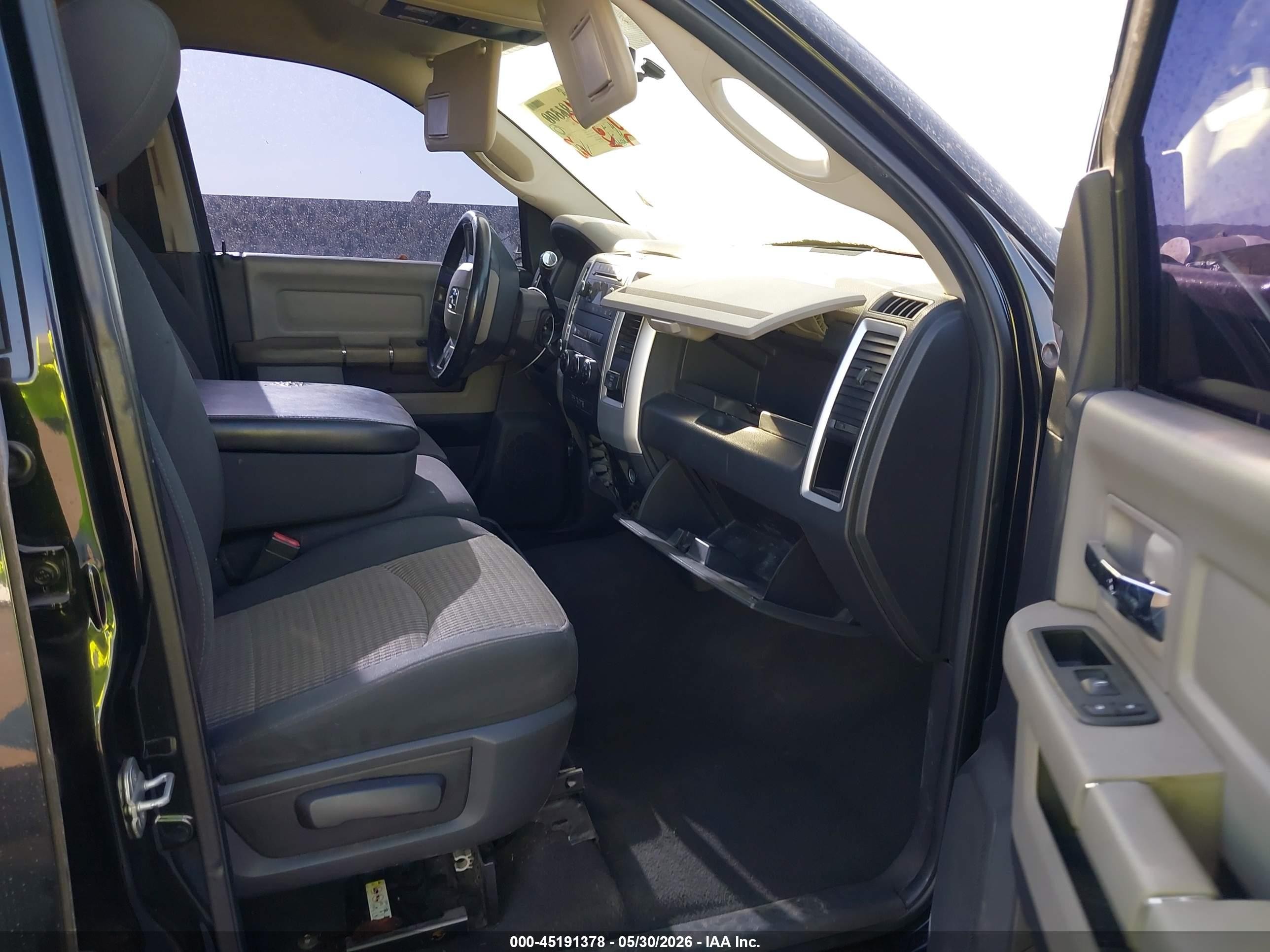 2010 Dodge Ram 2500 Slt Black vin: 3D7UT2HL0AG135193