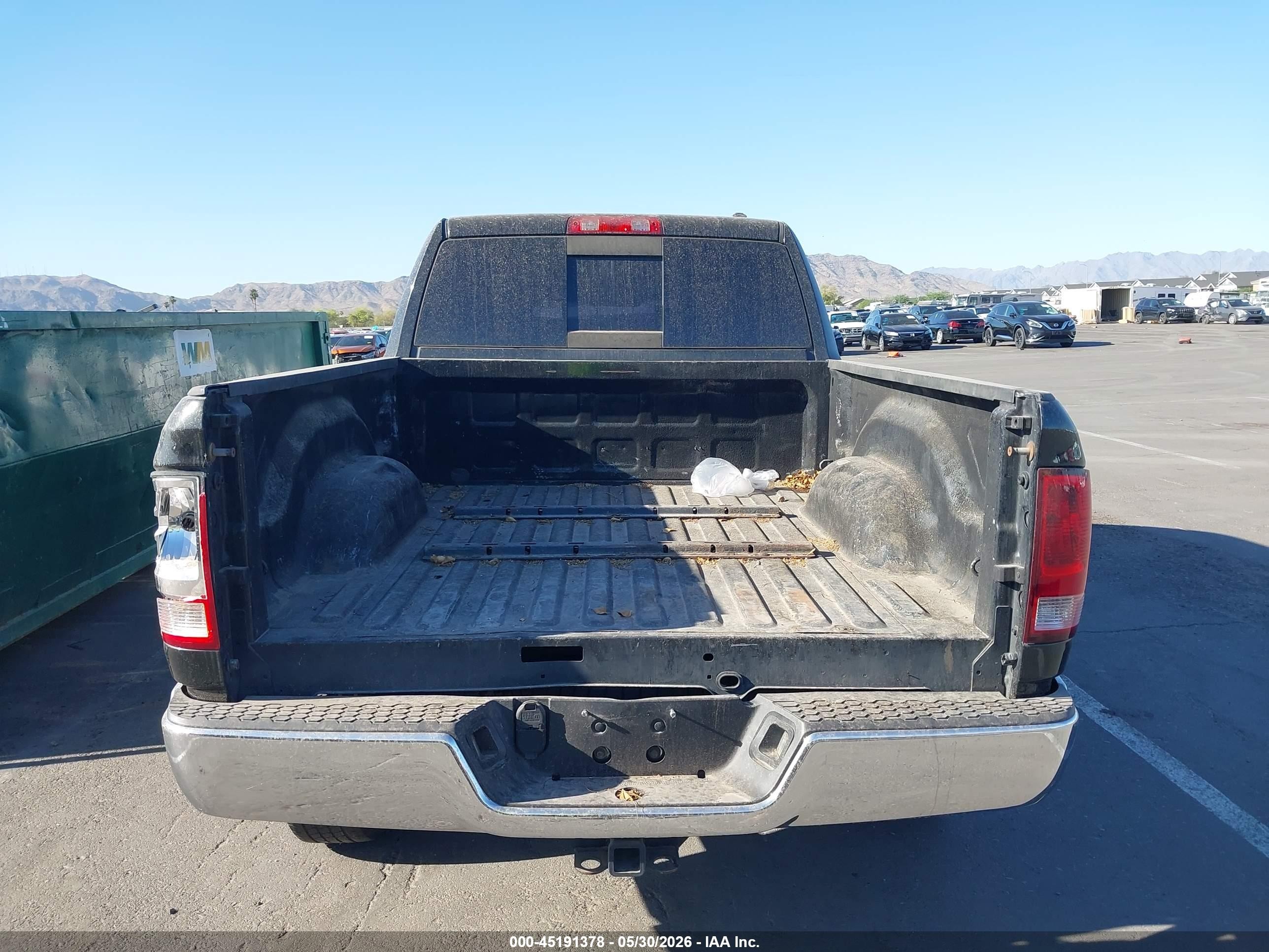 2010 Dodge Ram 2500 Slt Black vin: 3D7UT2HL0AG135193