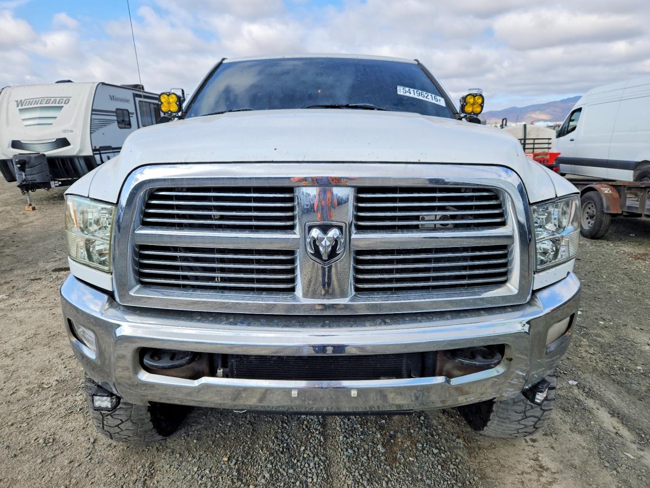 2011 Dodge Ram 2500 White vin: 3D7UT2HL0BG590031