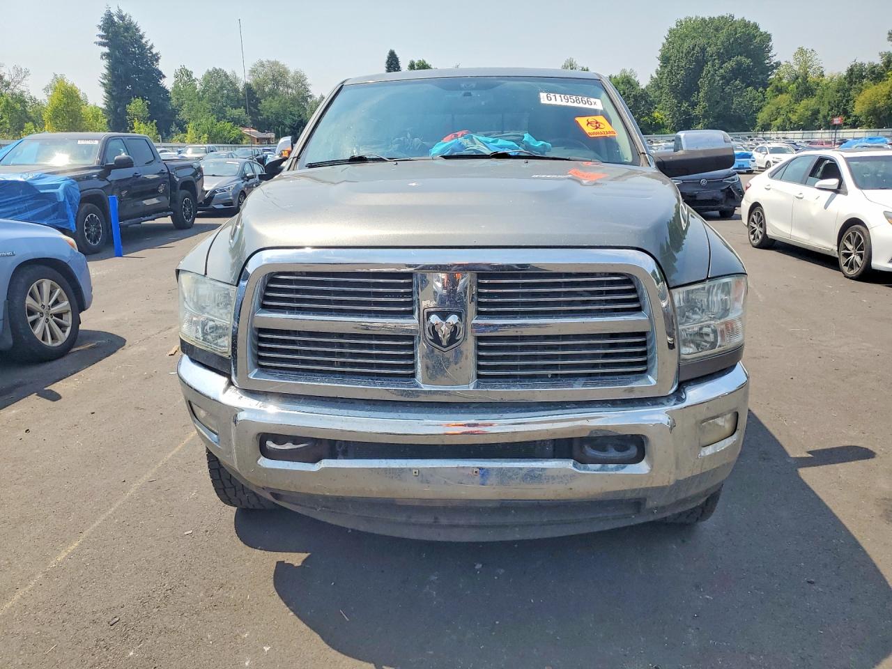 2011 Dodge Ram 2500 Gray vin: 3D7UT2HL0BG600945