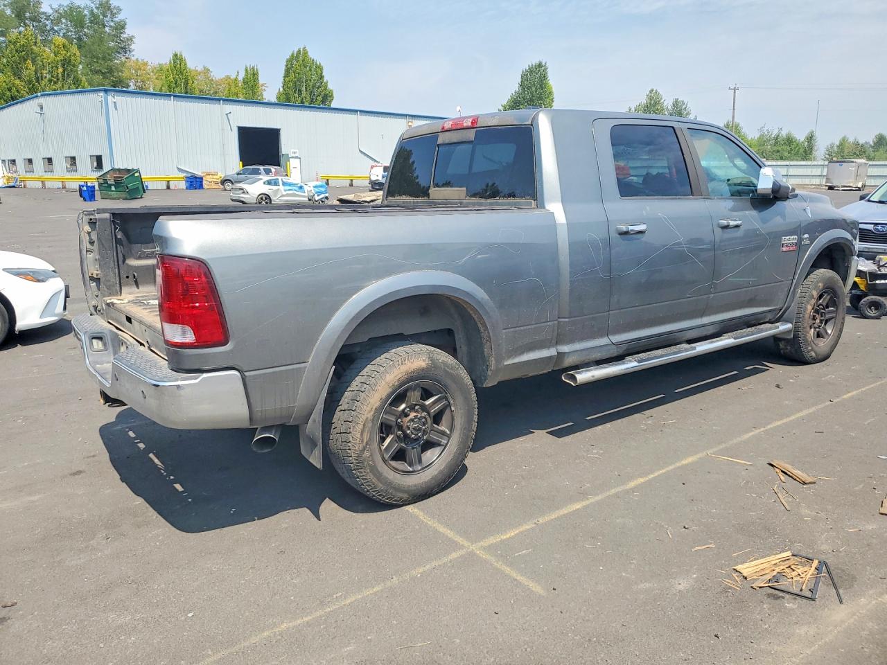 2011 Dodge Ram 2500 Gray vin: 3D7UT2HL0BG600945