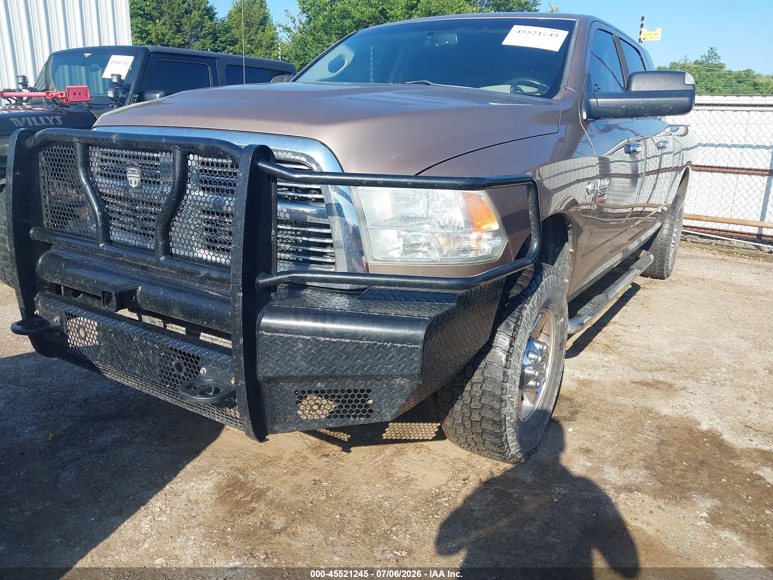 2010 Dodge Ram 2500 Slt Tan vin: 3D7UT2HL1AG135011