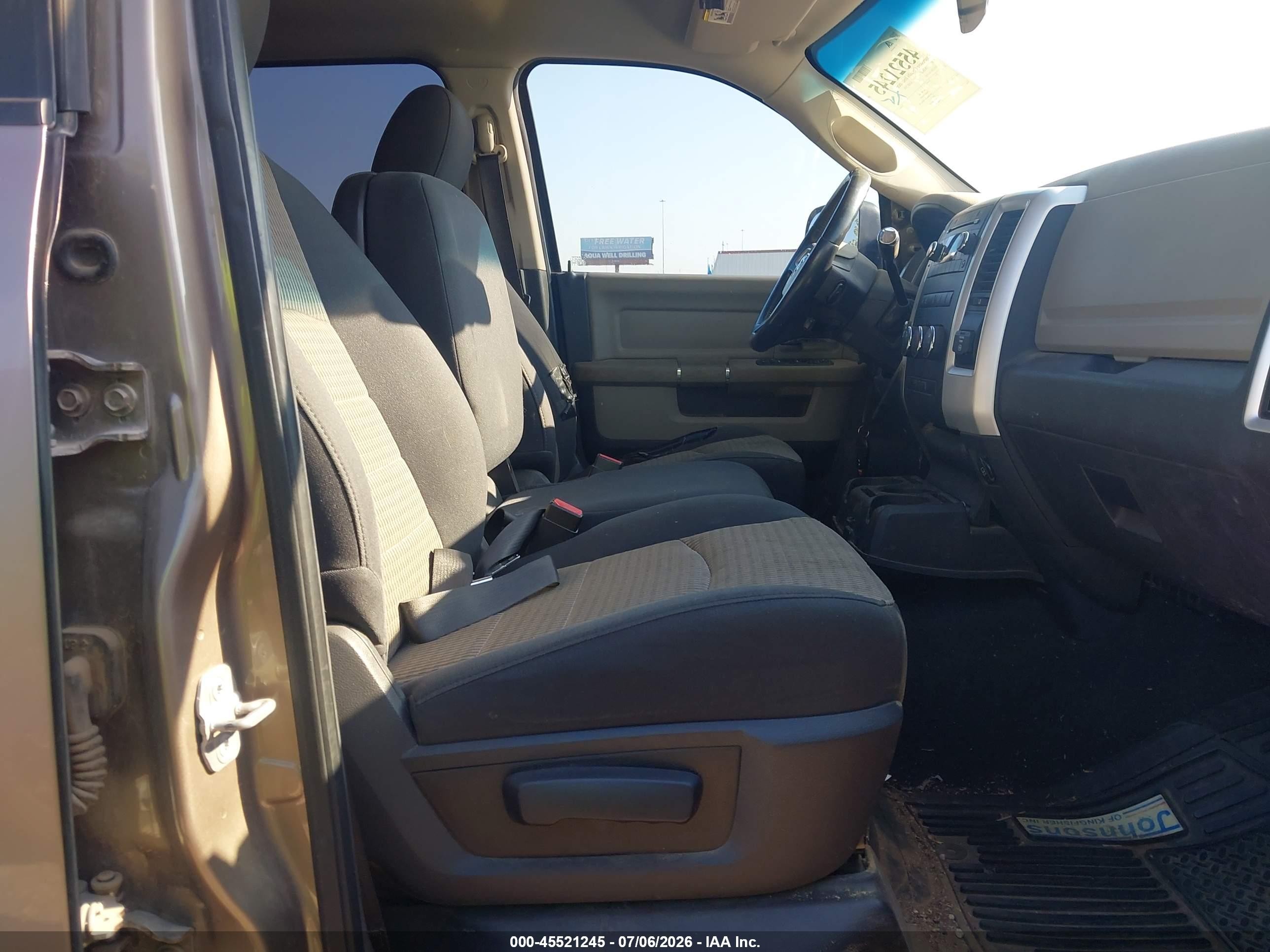 2010 Dodge Ram 2500 Slt Tan vin: 3D7UT2HL1AG135011