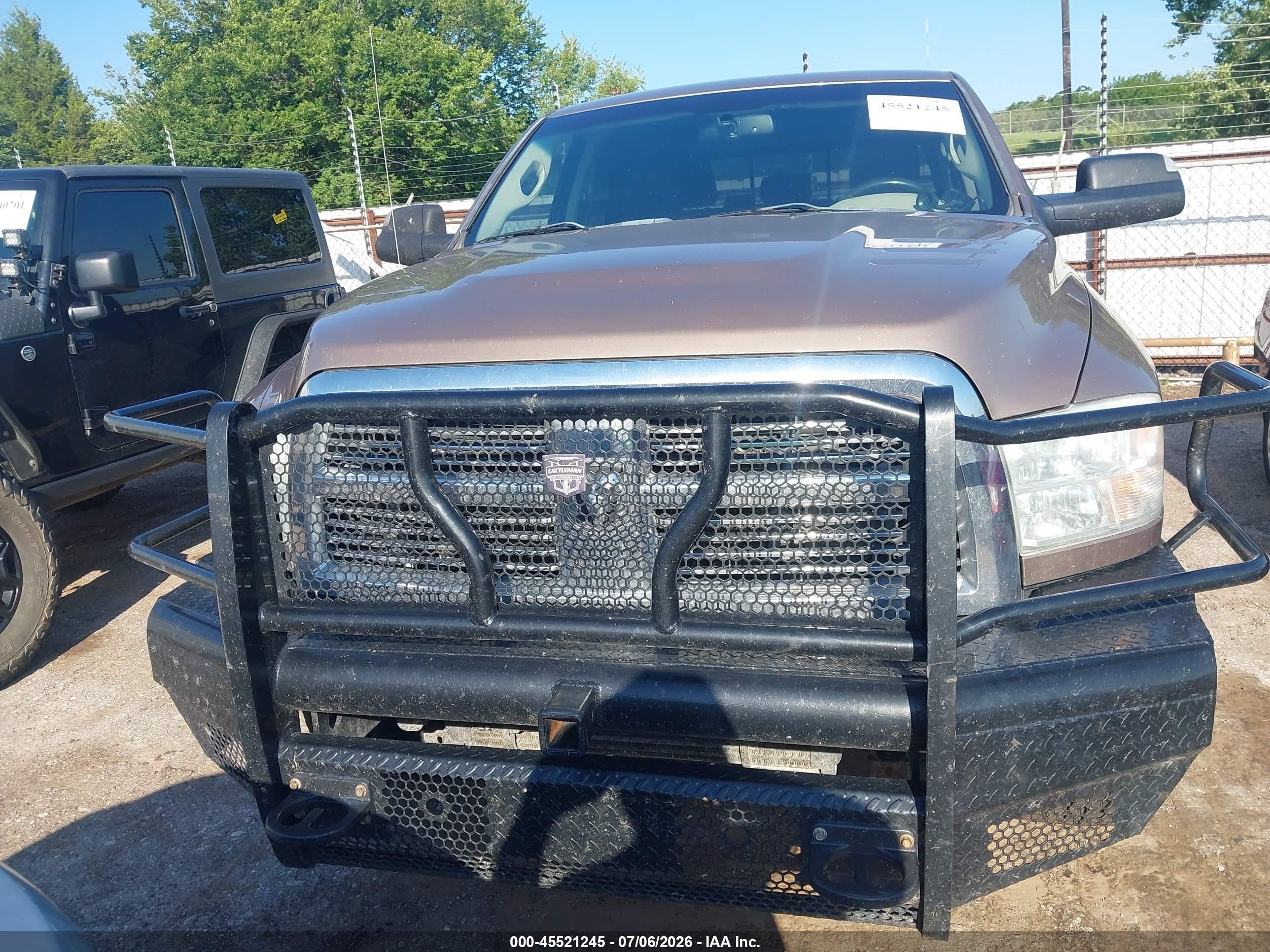 2010 Dodge Ram 2500 Slt Tan vin: 3D7UT2HL1AG135011