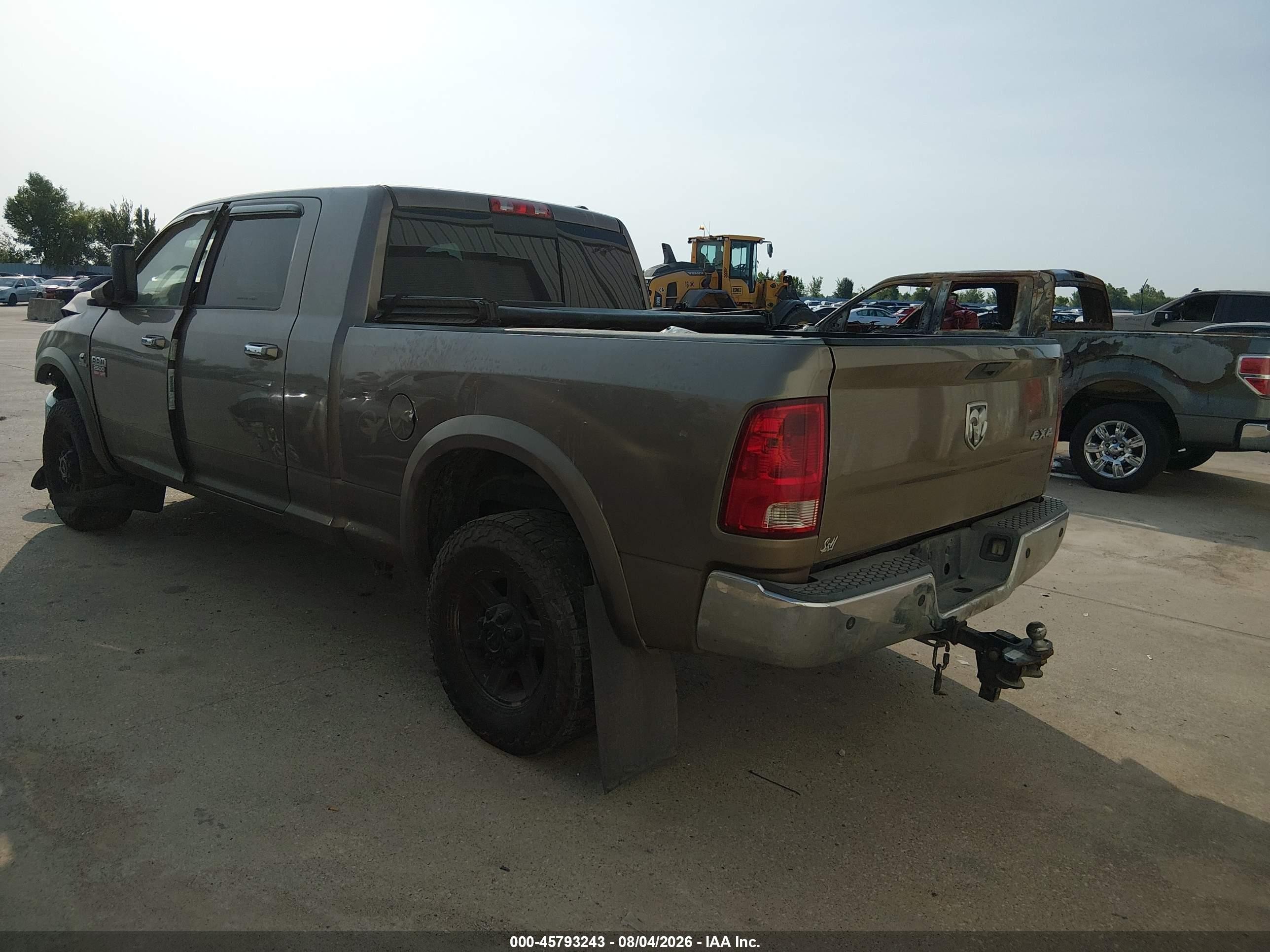 2010 Dodge Ram 2500 Laramie Brown vin: 3D7UT2HL4AG167306