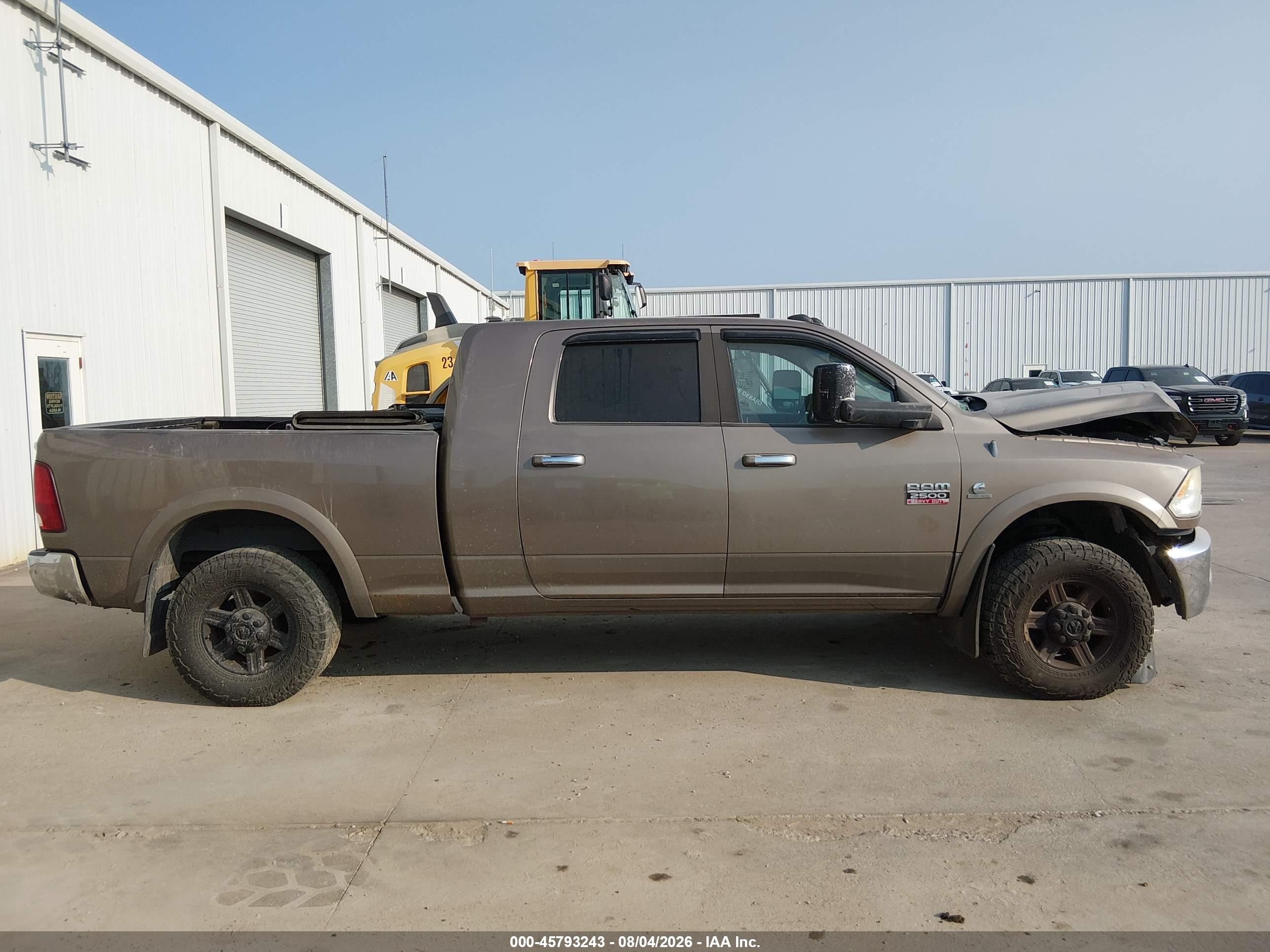 2010 Dodge Ram 2500 Laramie Brown vin: 3D7UT2HL4AG167306