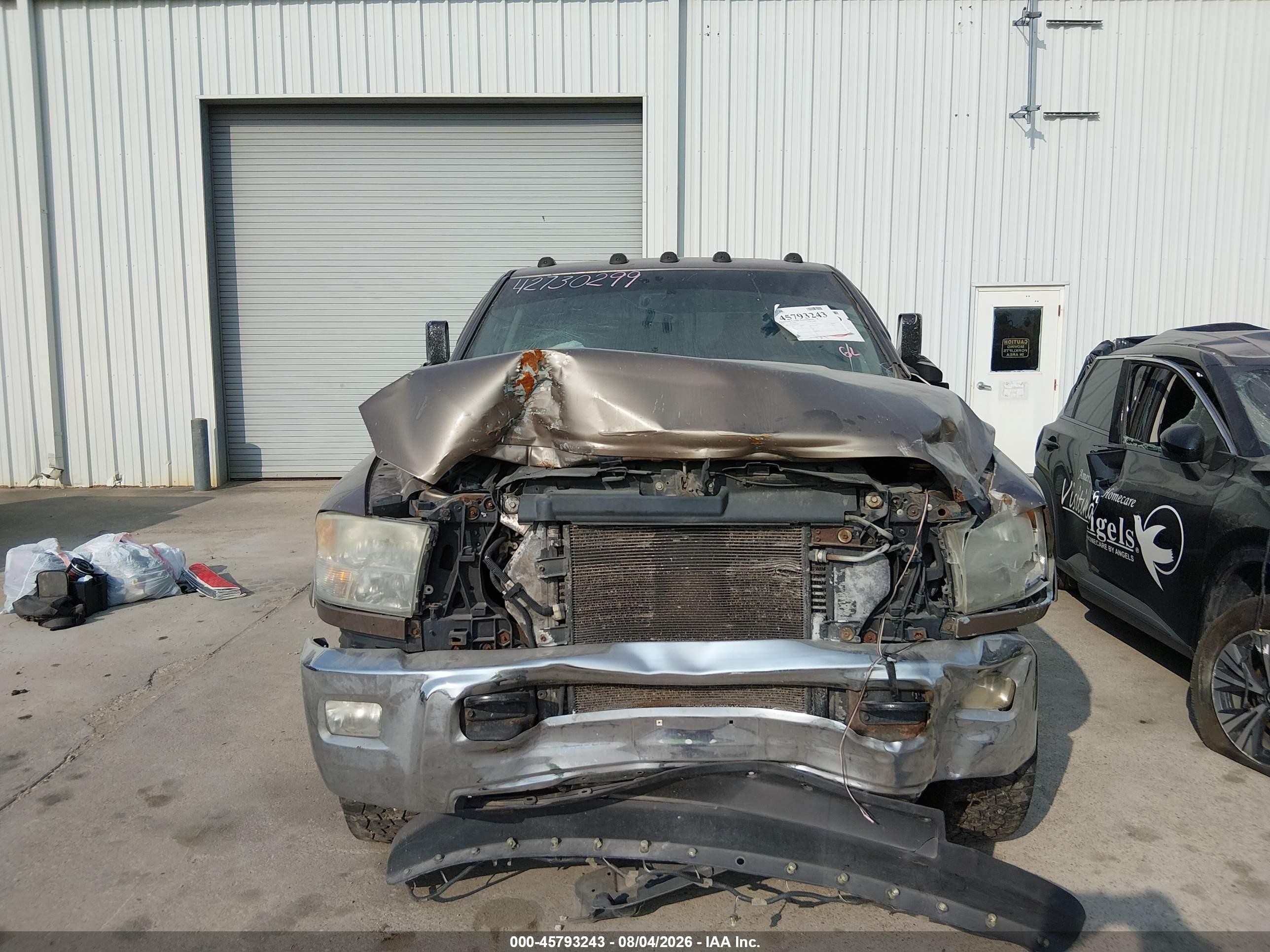 2010 Dodge Ram 2500 Laramie Brown vin: 3D7UT2HL4AG167306