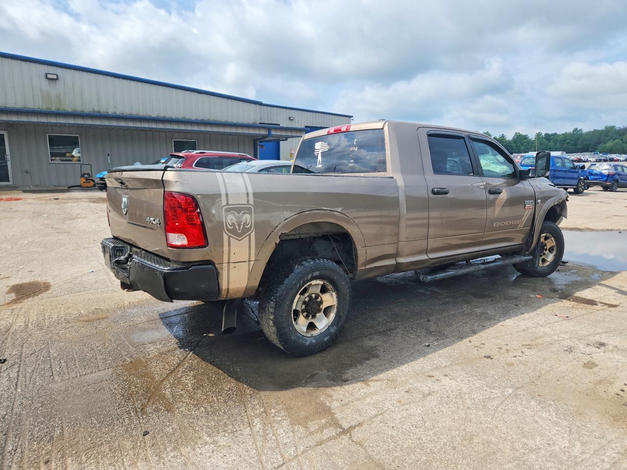 2010 Dodge Ram 2500 Beige vin: 3D7UT2HL6AG135022