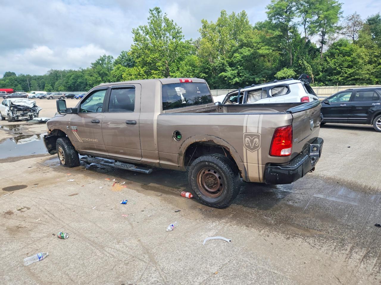 2010 Dodge Ram 2500 Beige vin: 3D7UT2HL6AG135022