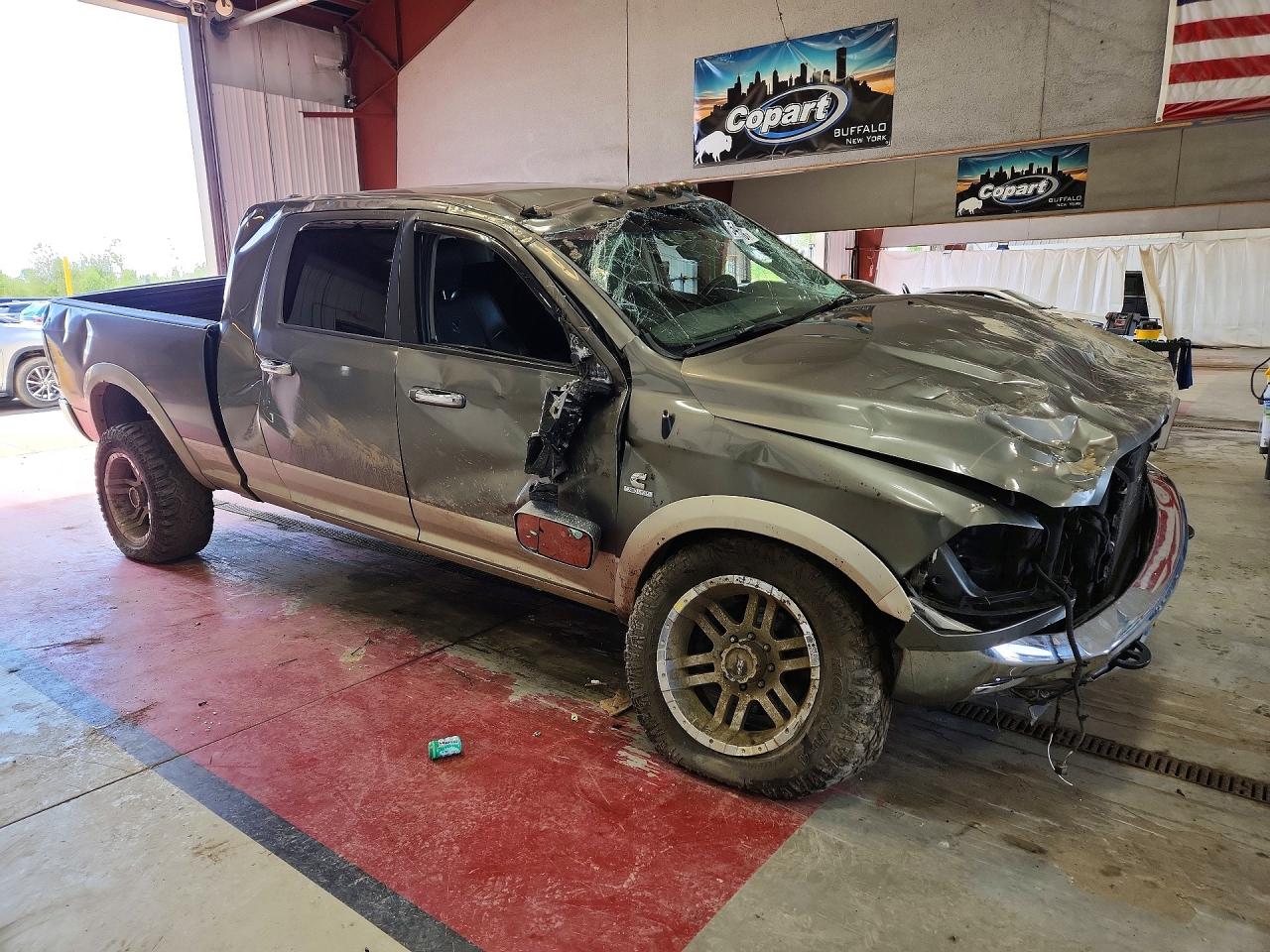 2011 Dodge Ram 2500 Gray vin: 3D7UT2HL8BG637032