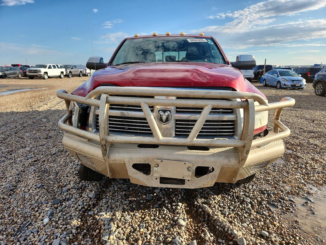 2010 Dodge Ram 2500 Бордовый vin: 3D7UT2HL9AG156639