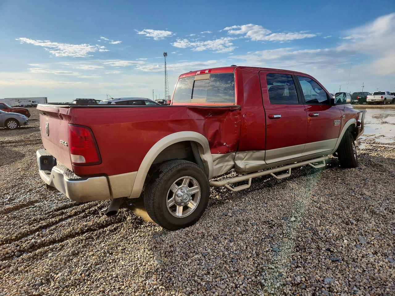 2010 Dodge Ram 2500 Бордовый vin: 3D7UT2HL9AG156639