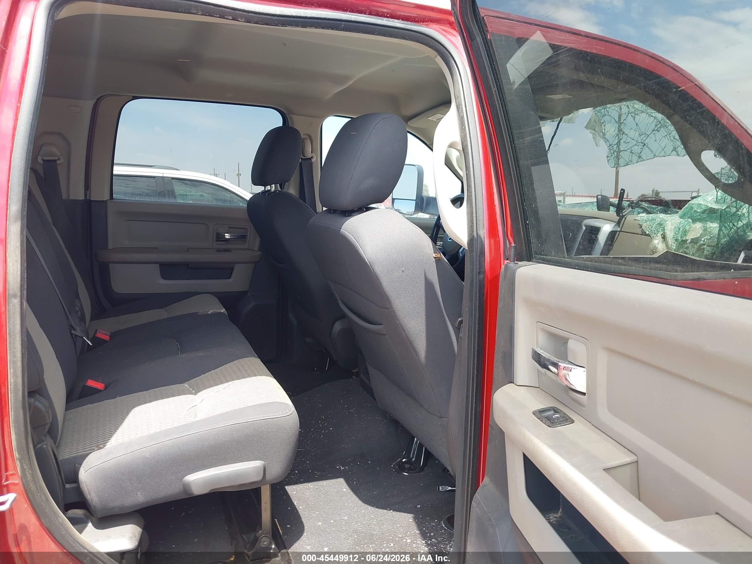 2010 Dodge Ram 2500 Slt Maroon vin: 3D7UT2HLXAG145052