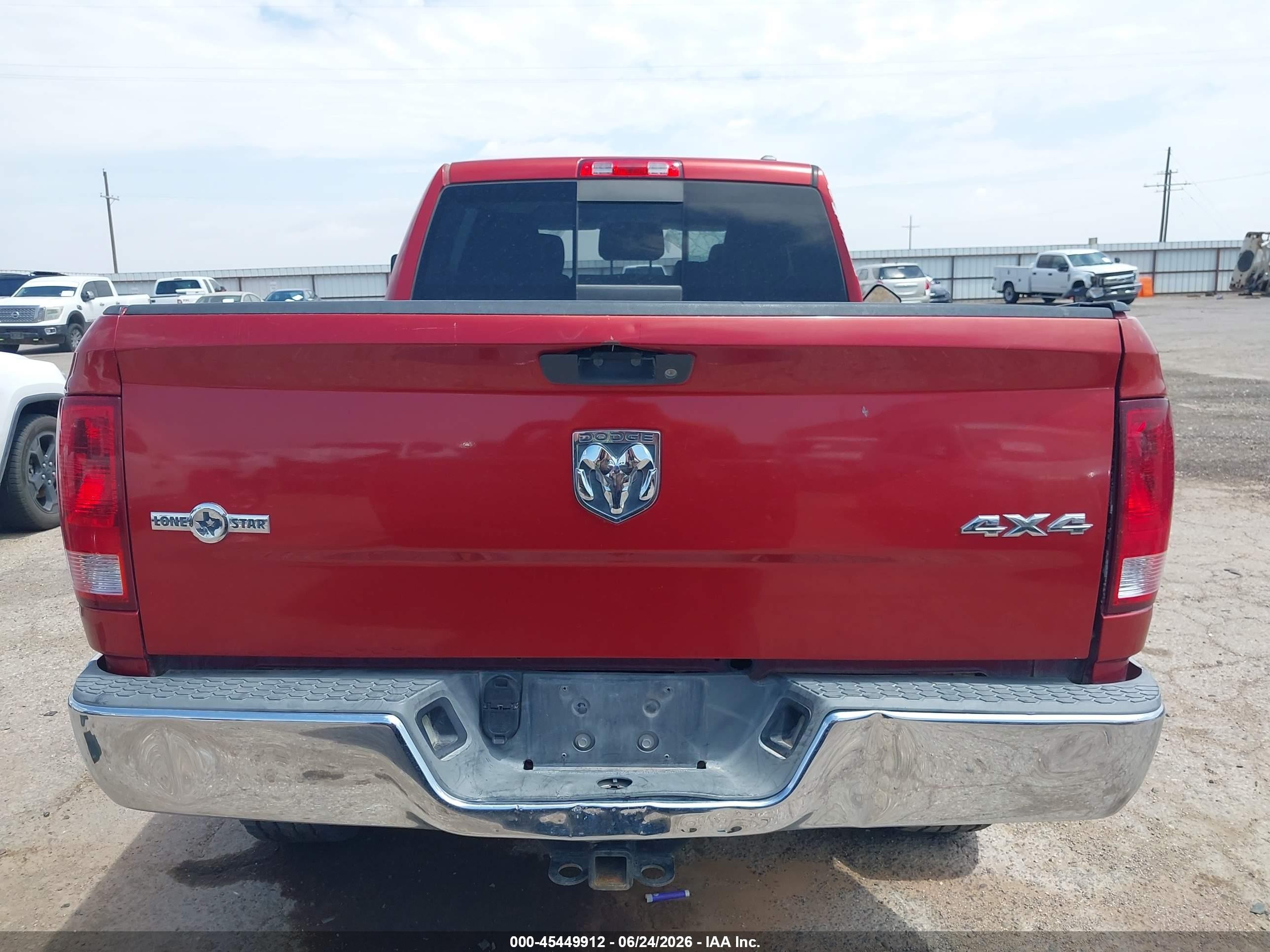 2010 Dodge Ram 2500 Slt Maroon vin: 3D7UT2HLXAG145052