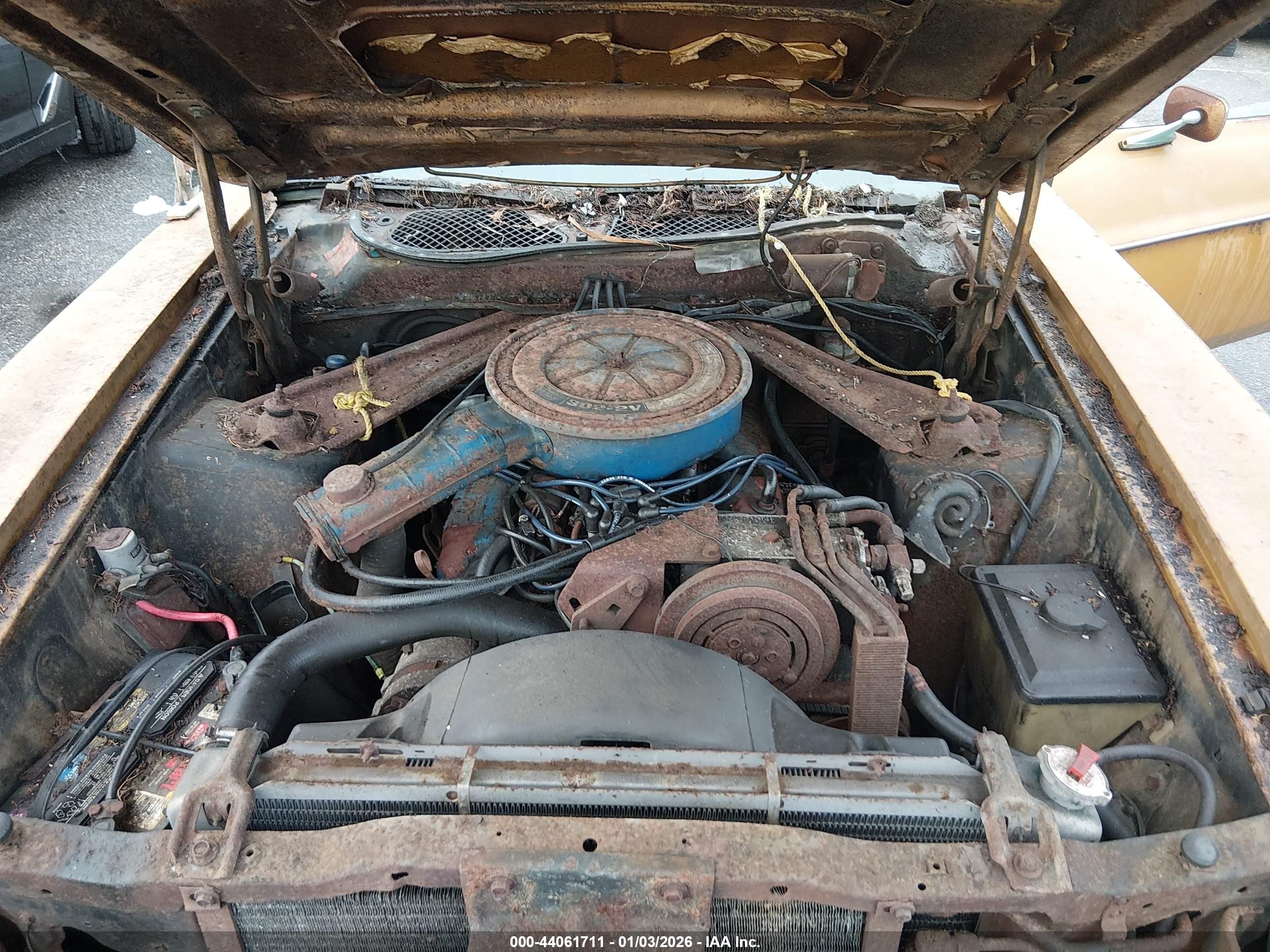 1973 Ford Mustang   Золотой vin: 3F01F186832      