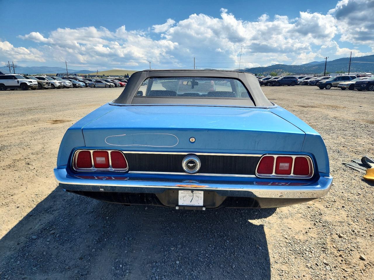 1973 Ford Mustang Blue vin: 3F03H219190