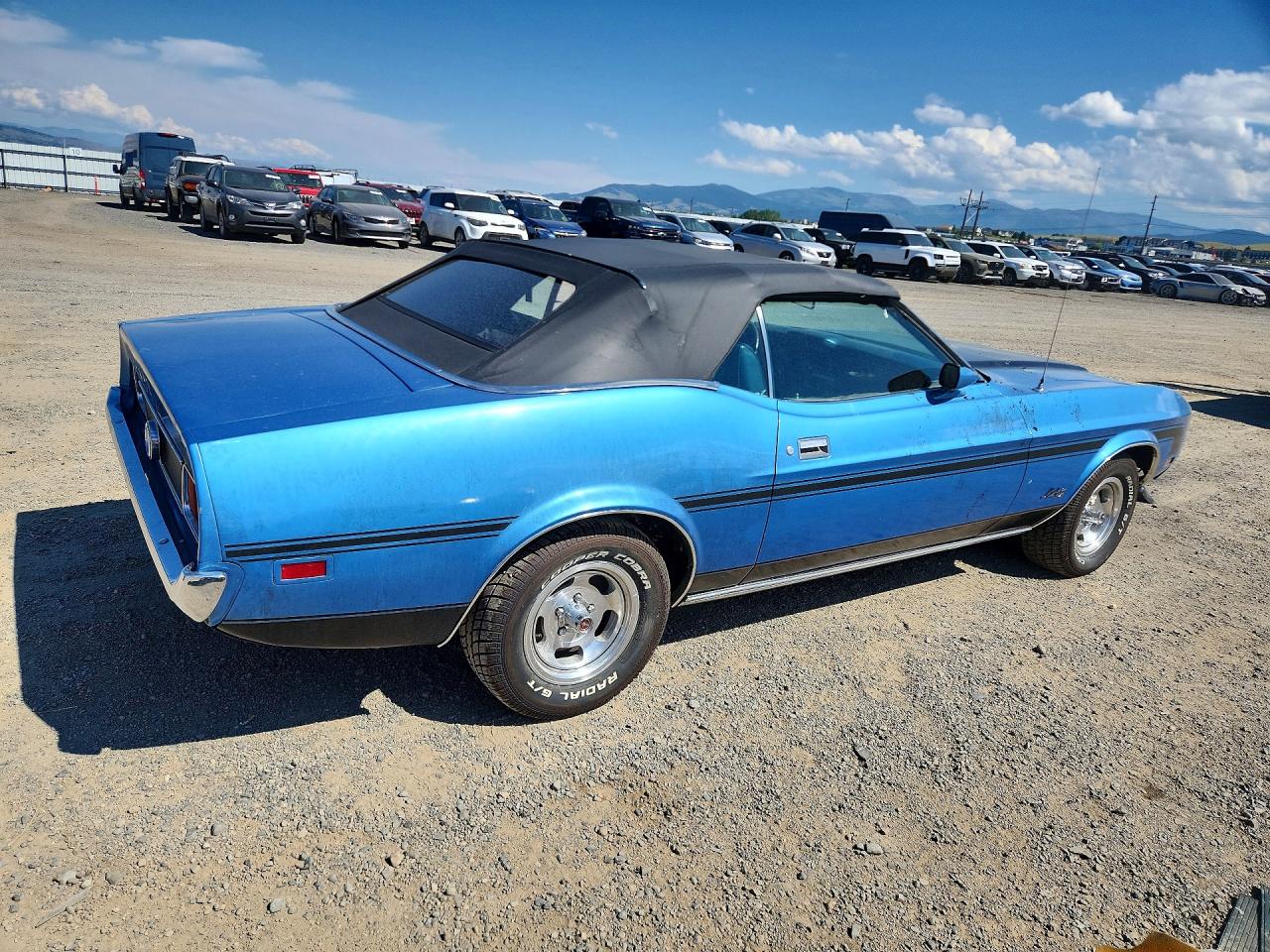 1973 Ford Mustang Blue vin: 3F03H219190