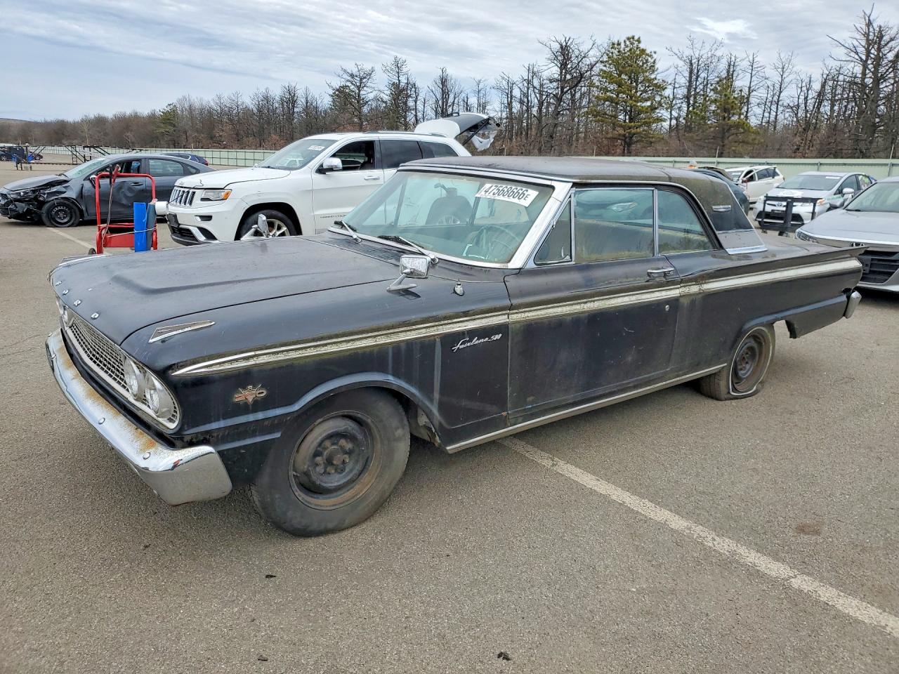 1963 Ford Uk Black vin: 3F43F152754
