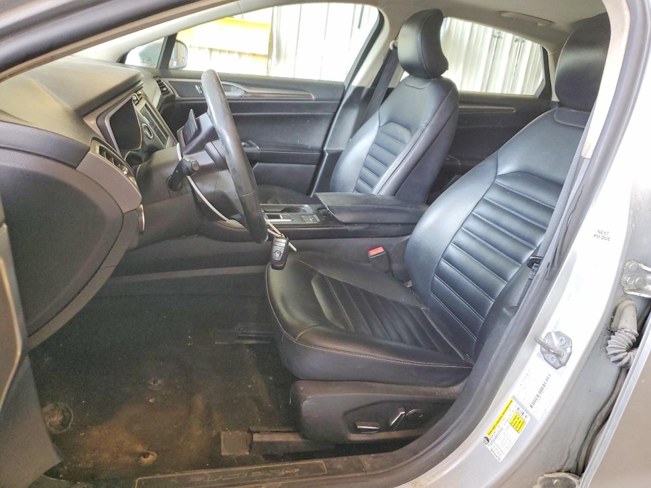 2019 Ford Fusion Sel Silver vin: 3FA6P0CD2KR253463