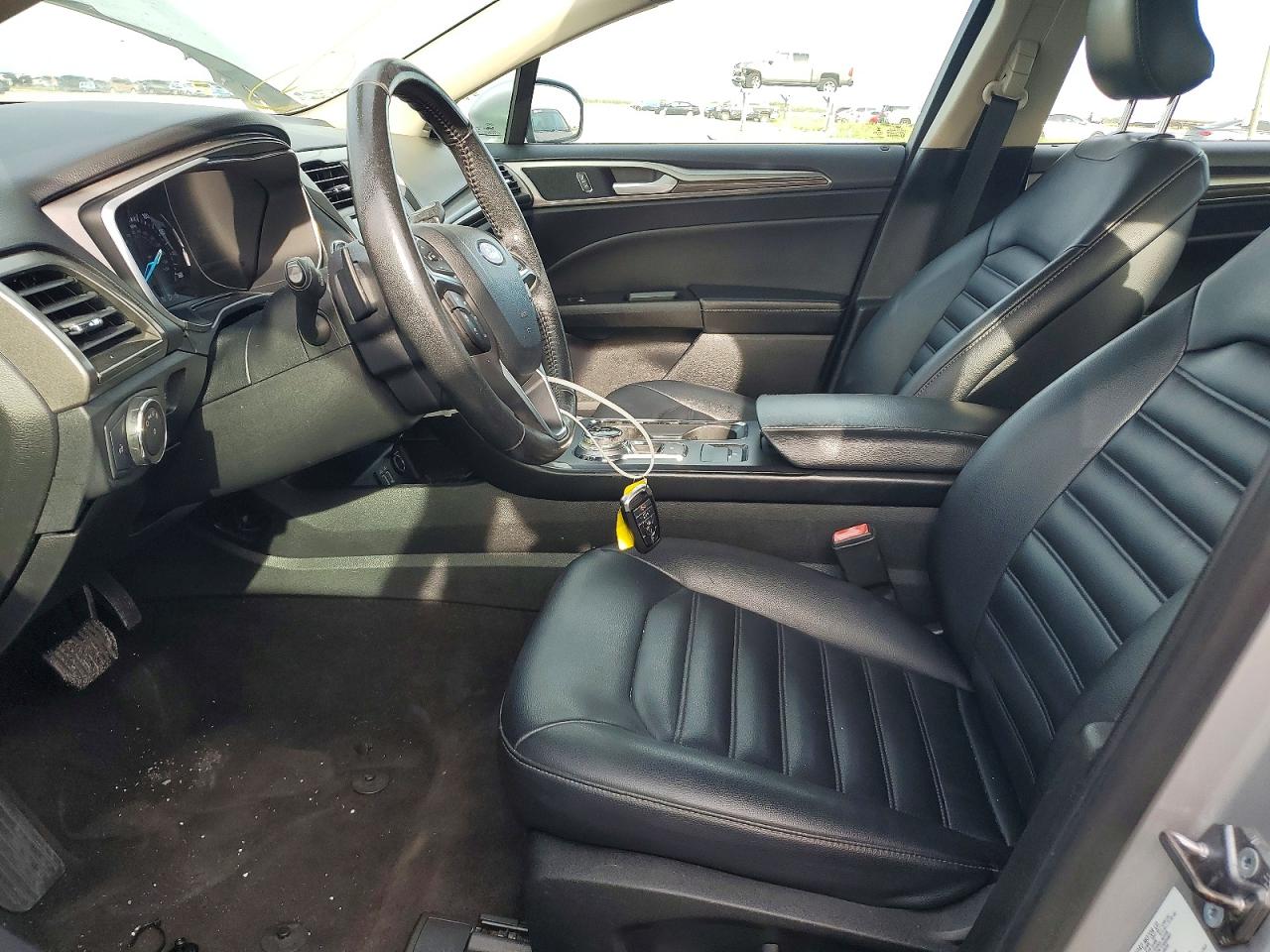 2019 Ford Fusion Sel Silver vin: 3FA6P0CD5KR237418