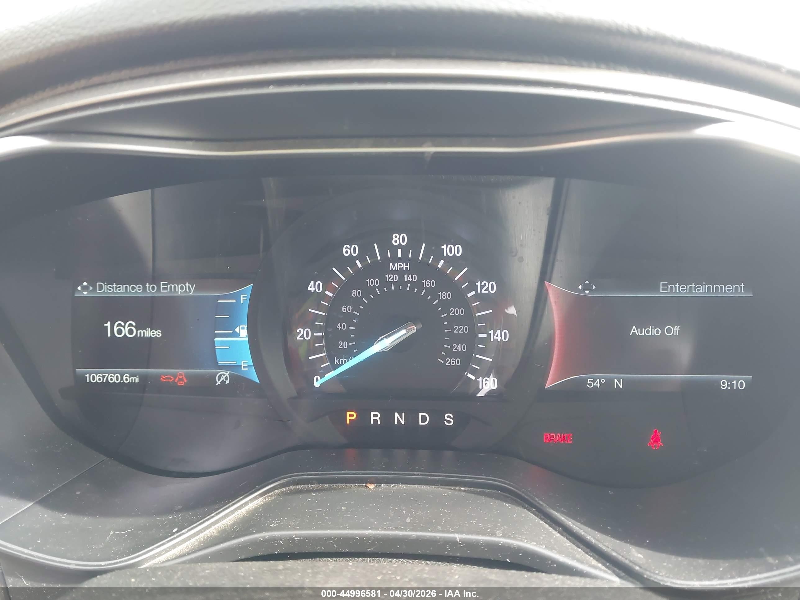 2019 Ford Fusion Sel White vin: 3FA6P0CD7KR233709