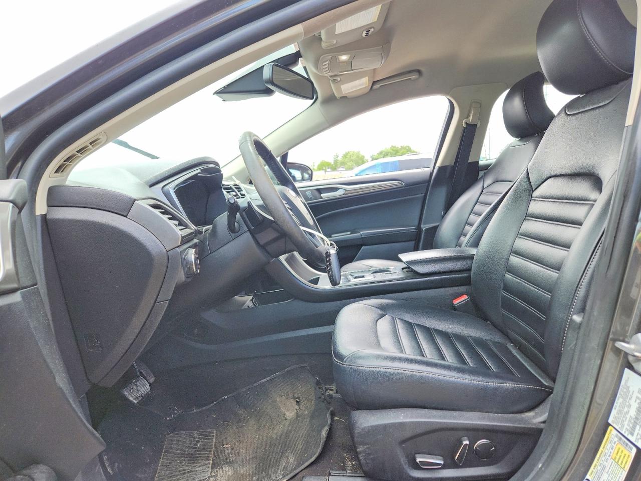 2019 Ford Fusion Sel Gray vin: 3FA6P0CD7KR254057
