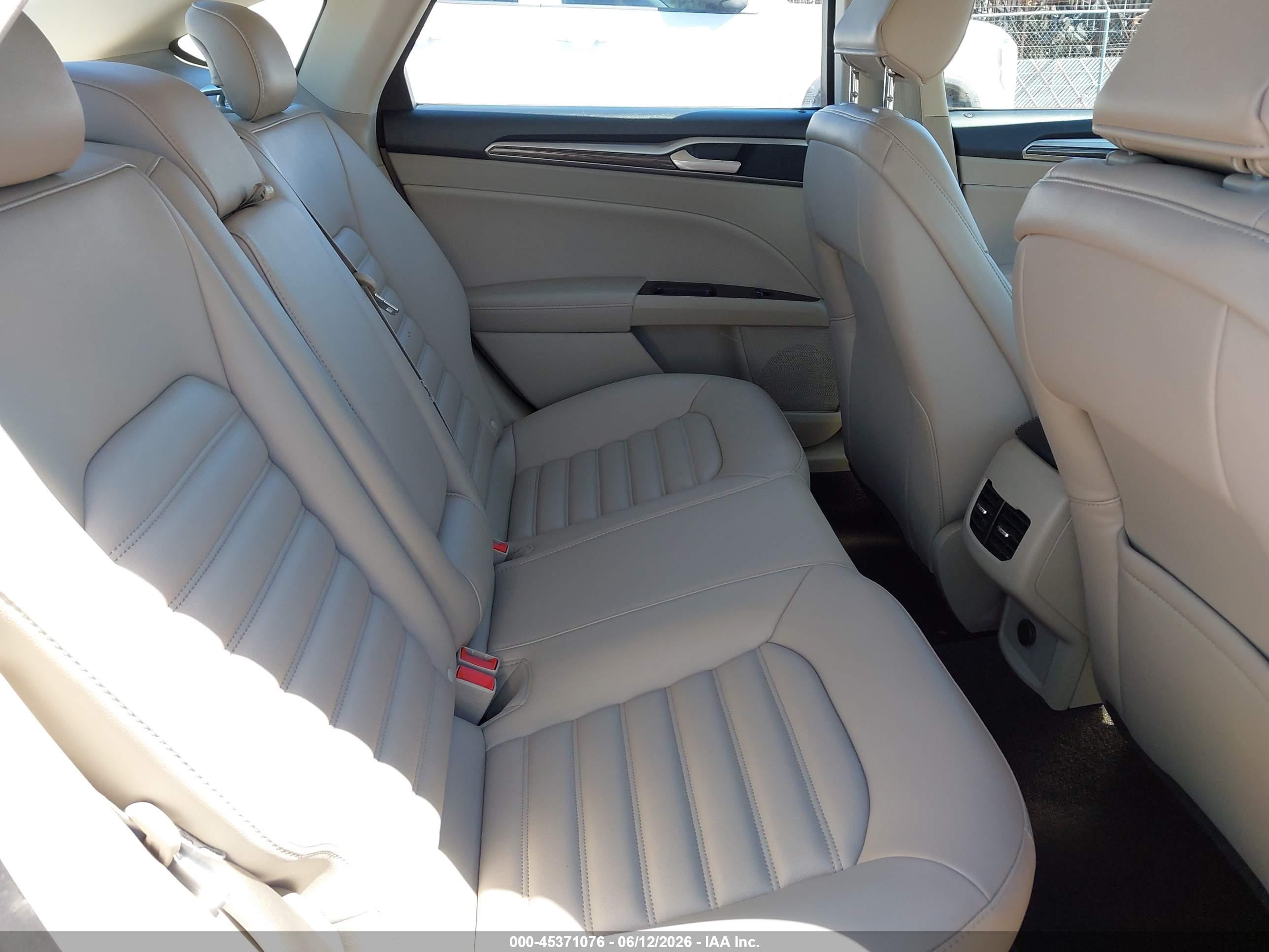 2020 Ford Fusion Sel Red vin: 3FA6P0CD8LR201403