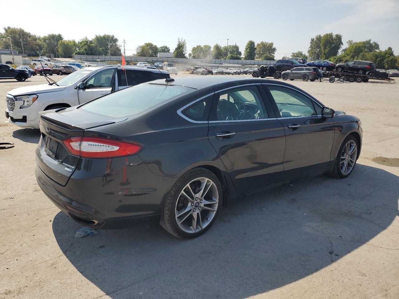 2013 Ford Fusion Gray vin: 3FA6P0D90DR169560