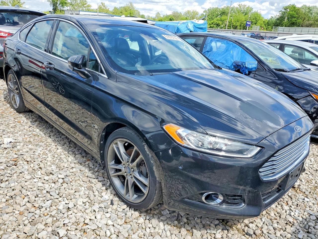 2013 Ford Fusion Gray vin: 3FA6P0D90DR169560