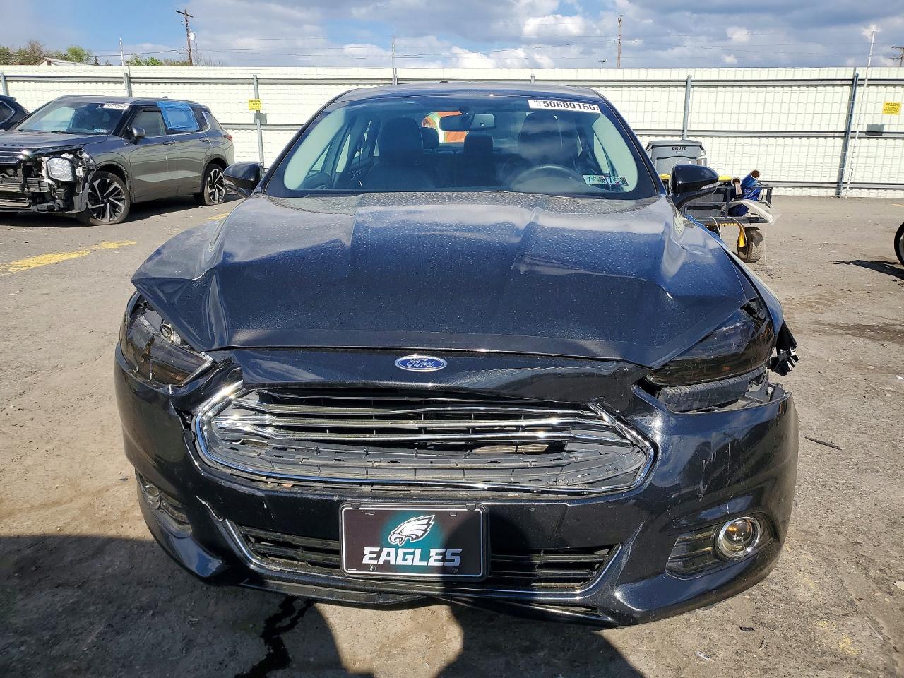 2013 Ford Fusion Titanium Black vin: 3FA6P0D90DR388759